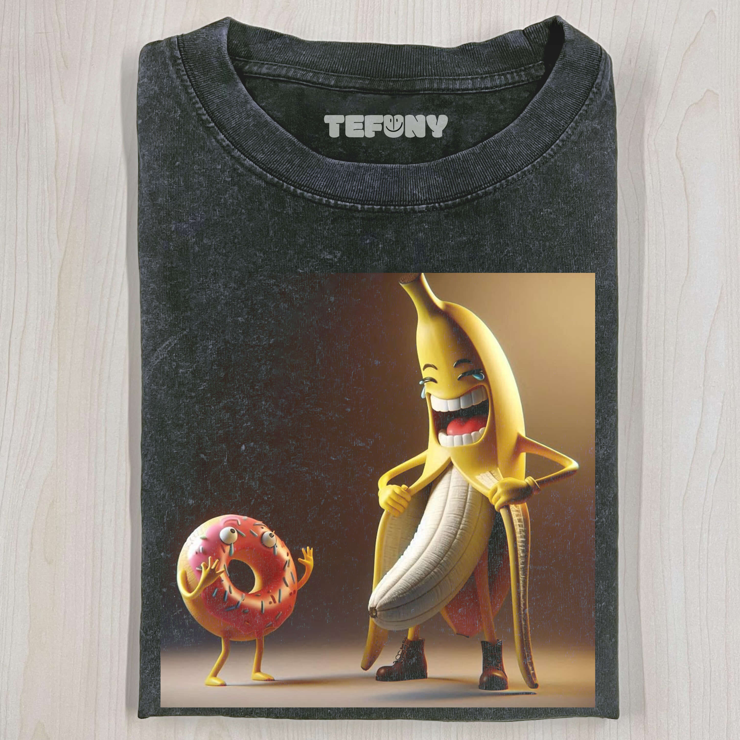 BANANAS AND DOUGHNUTS T-THIRT