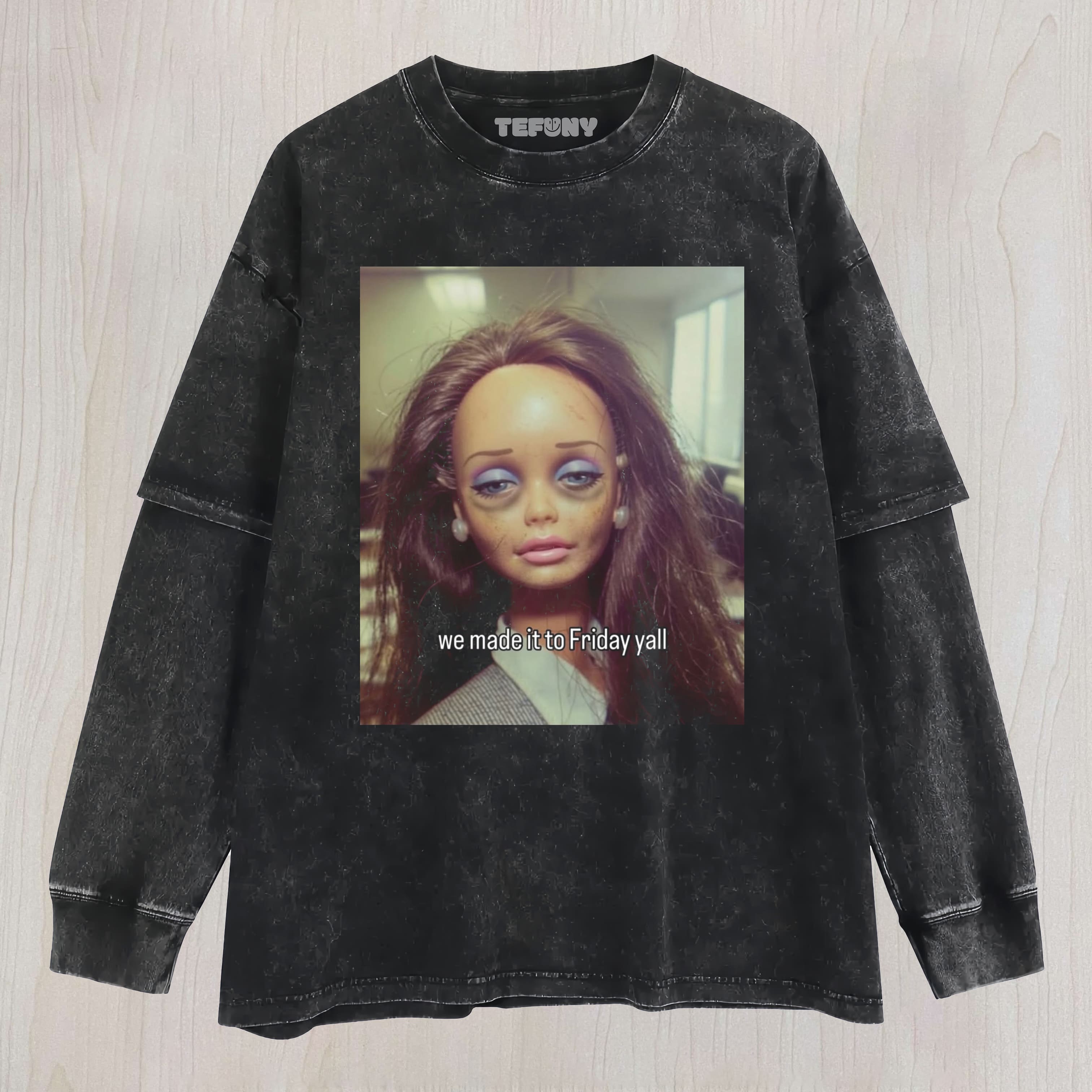 BARBIE10 UNISEX TEE, TANK TOP, LAYERED LS, SWEATSHIRT & HOODIE