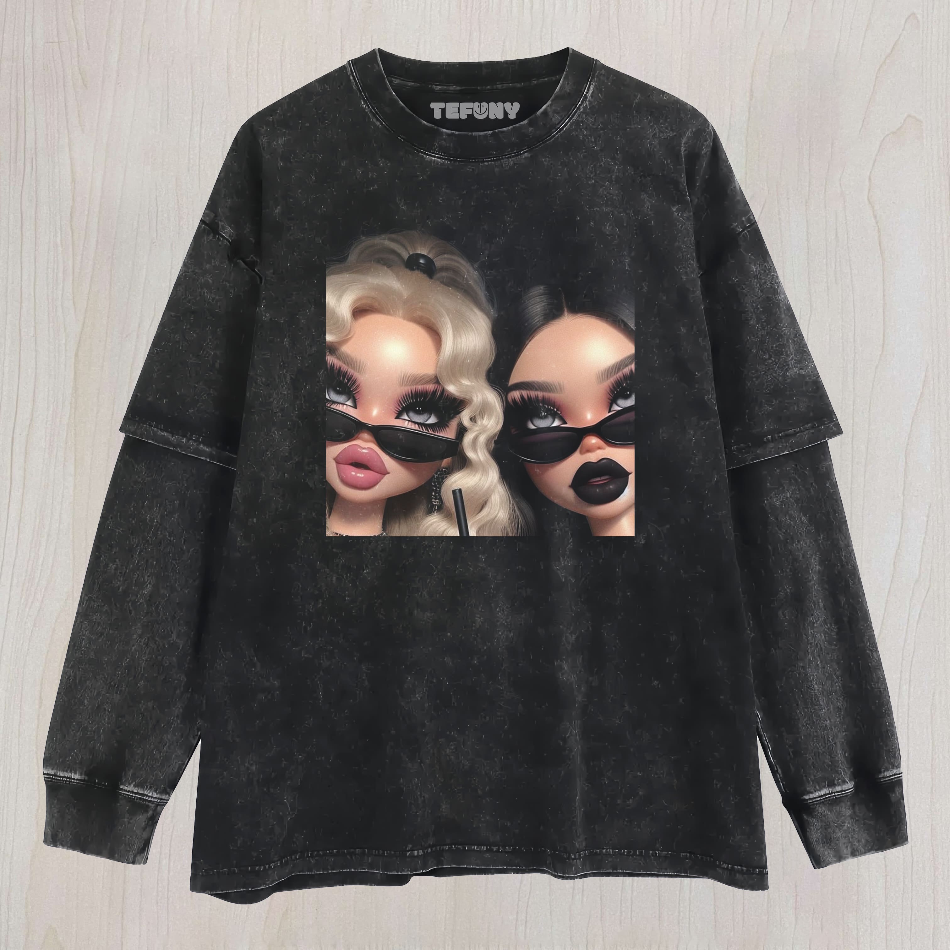 BARBIE 1 UNISEX TEE, TANK TOP, LAYERED LS, SWEATSHIRT & HOODIE