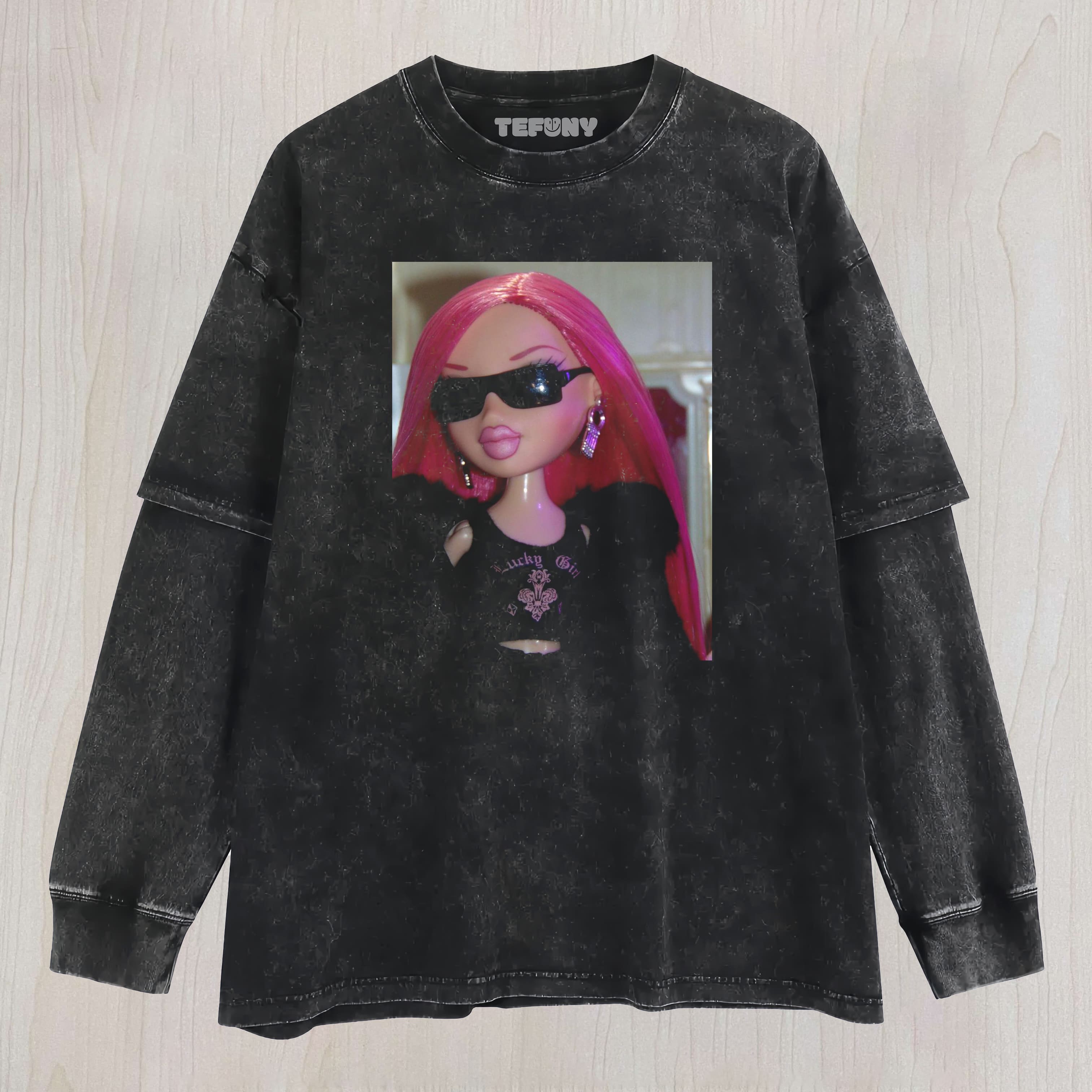 BARBIE 6 UNISEX TEE, TANK TOP, LAYERED LS, SWEATSHIRT & HOODIE