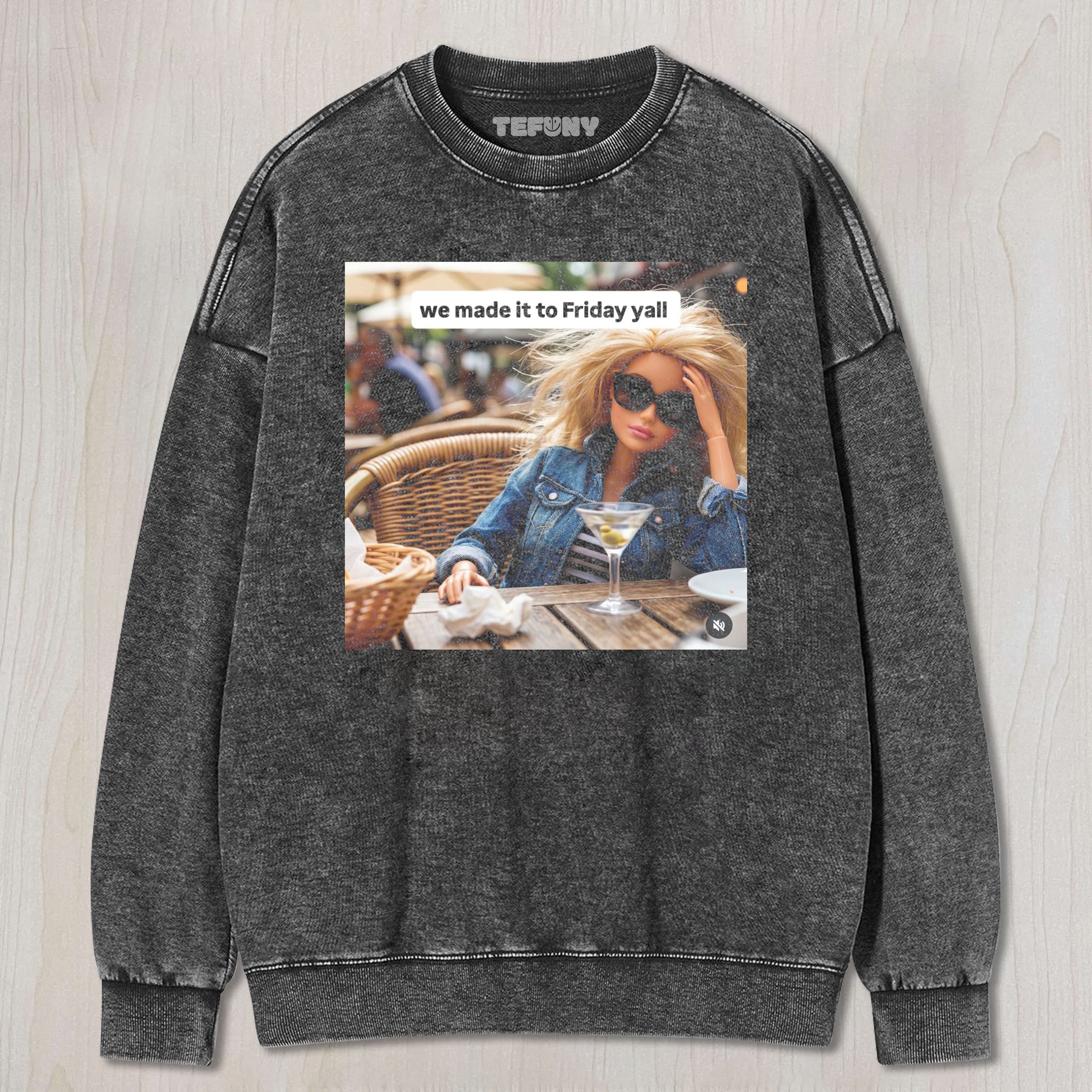 BARBIE7 UNISEX TEE, TANK TOP, LAYERED LS, SWEATSHIRT & HOODIE