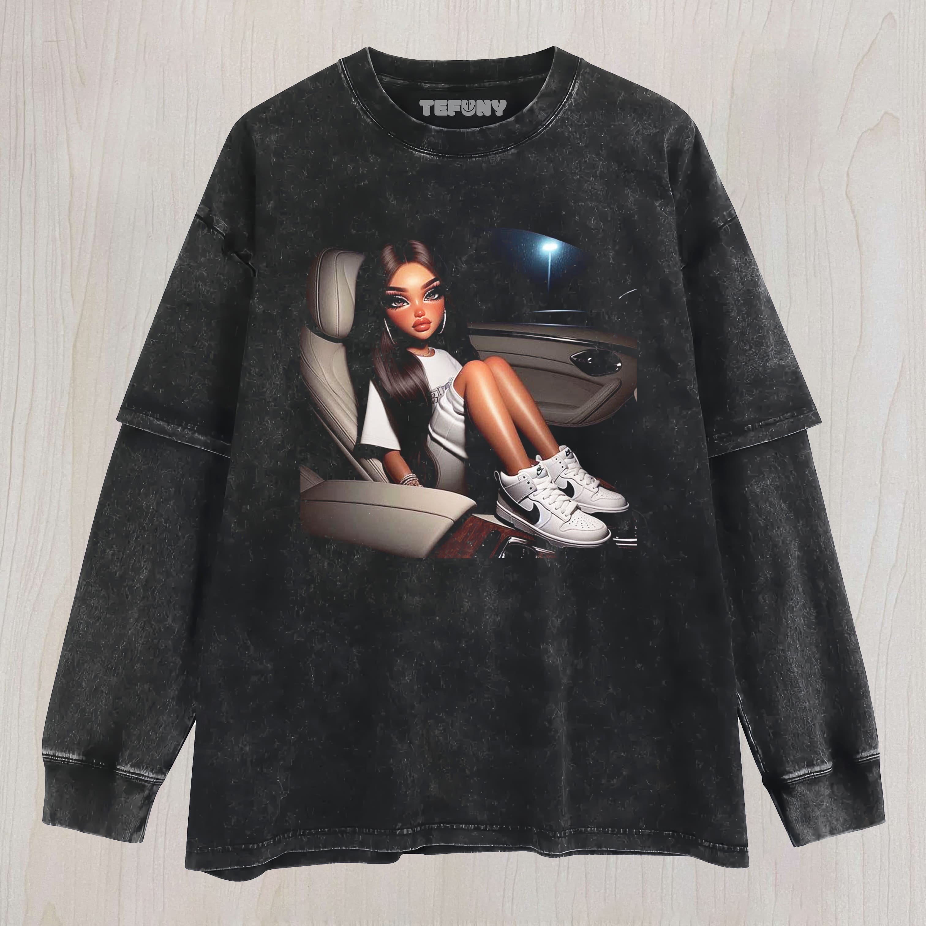 BARBIE 8 UNISEX TEE, TANK TOP, LAYERED LS, SWEATSHIRT & HOODIE