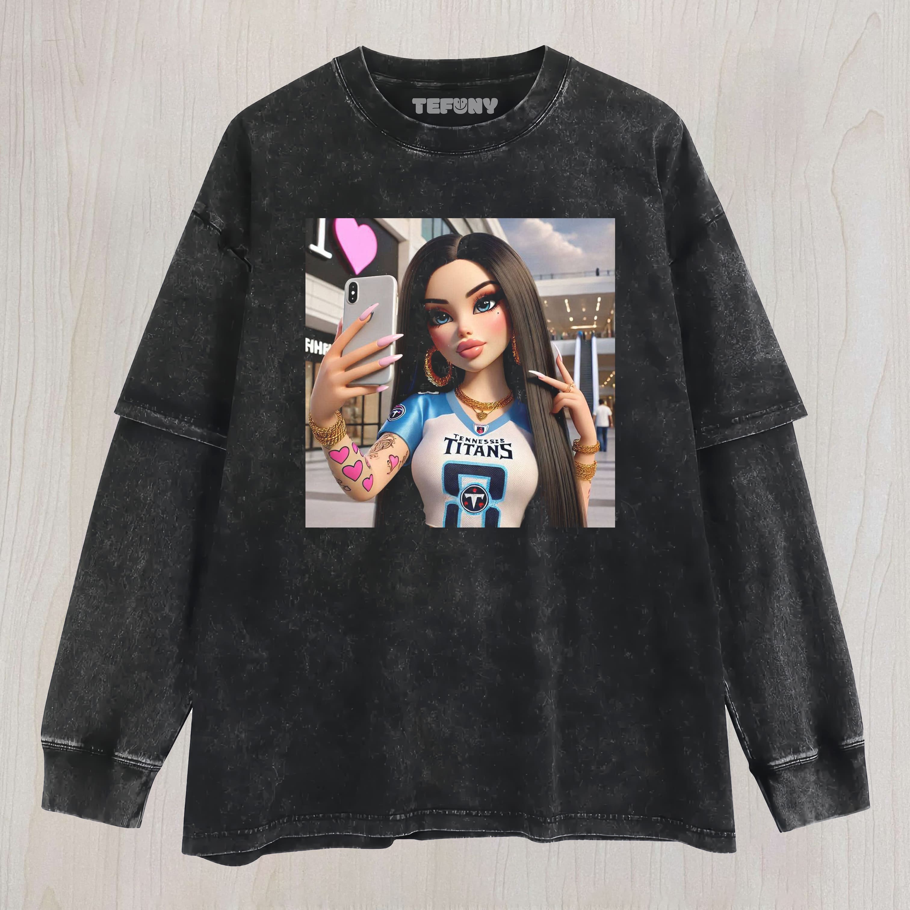 BARBIE MEME1 UNISEX TEE, TANK TOP, LAYERED LS, SWEATSHIRT & HOODIE