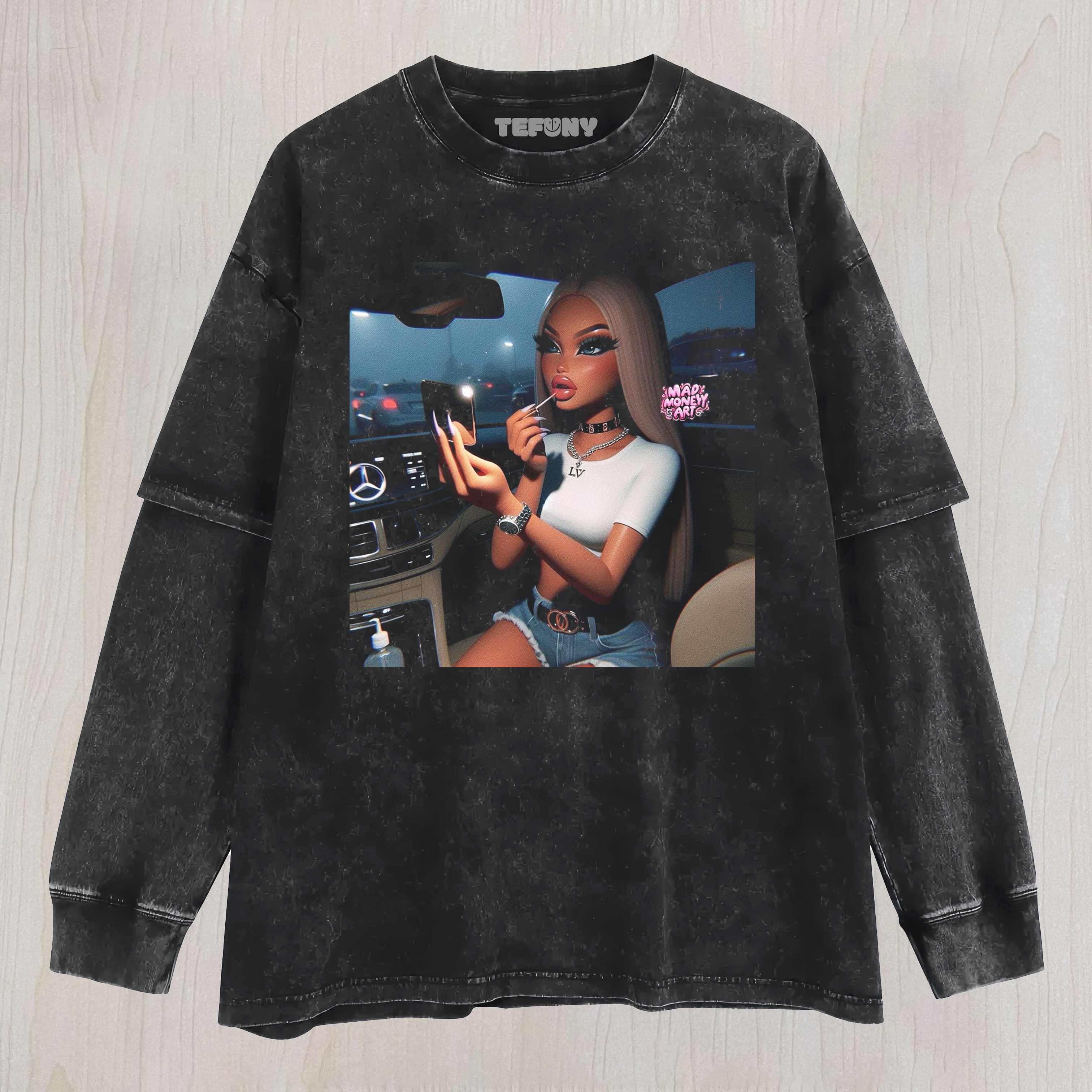 BARBIE MEME2 UNISEX TEE, TANK TOP, LAYERED LS, SWEATSHIRT & HOODIE