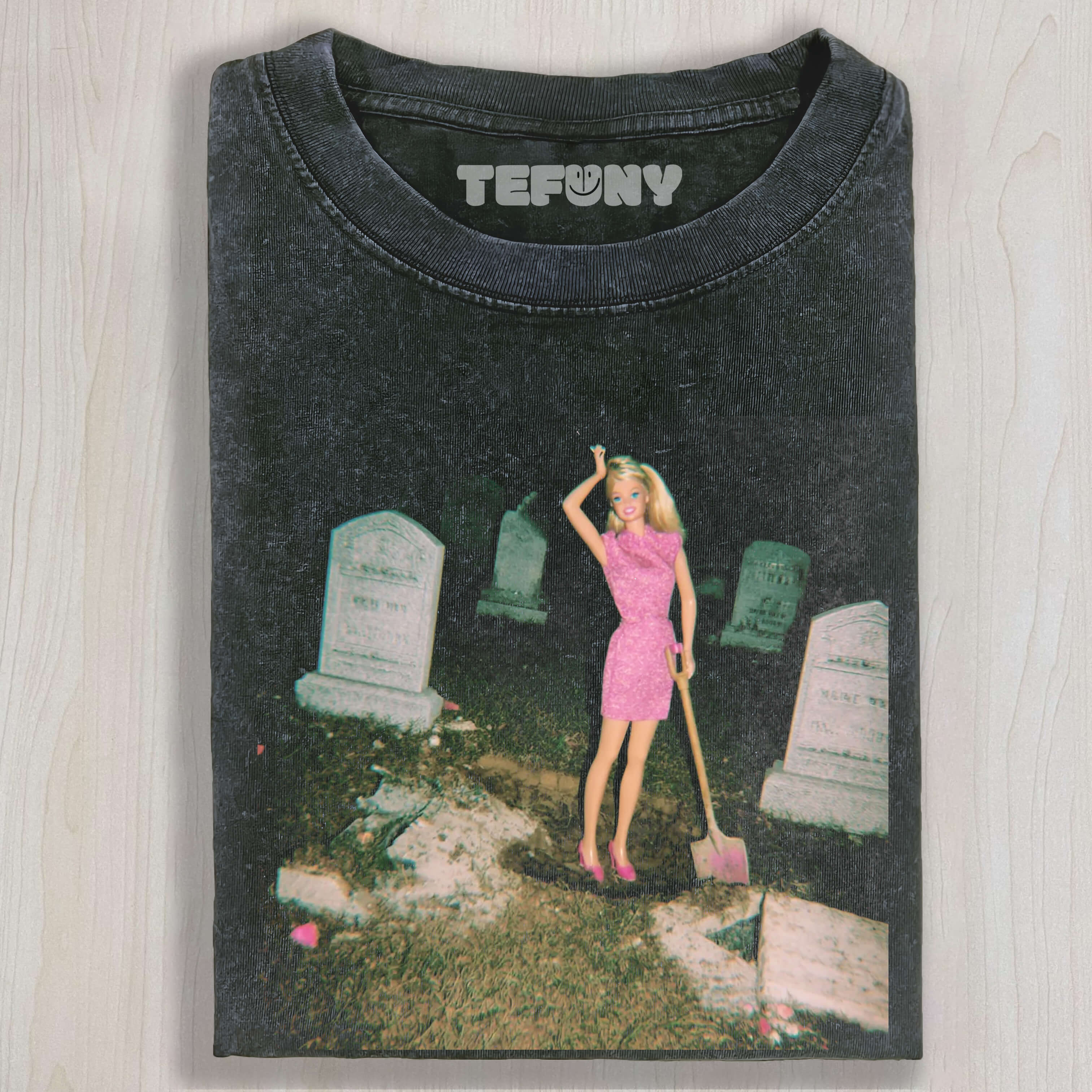 BARBIE RETRO GRAVEYARD TEE & SWEAT & HOOD