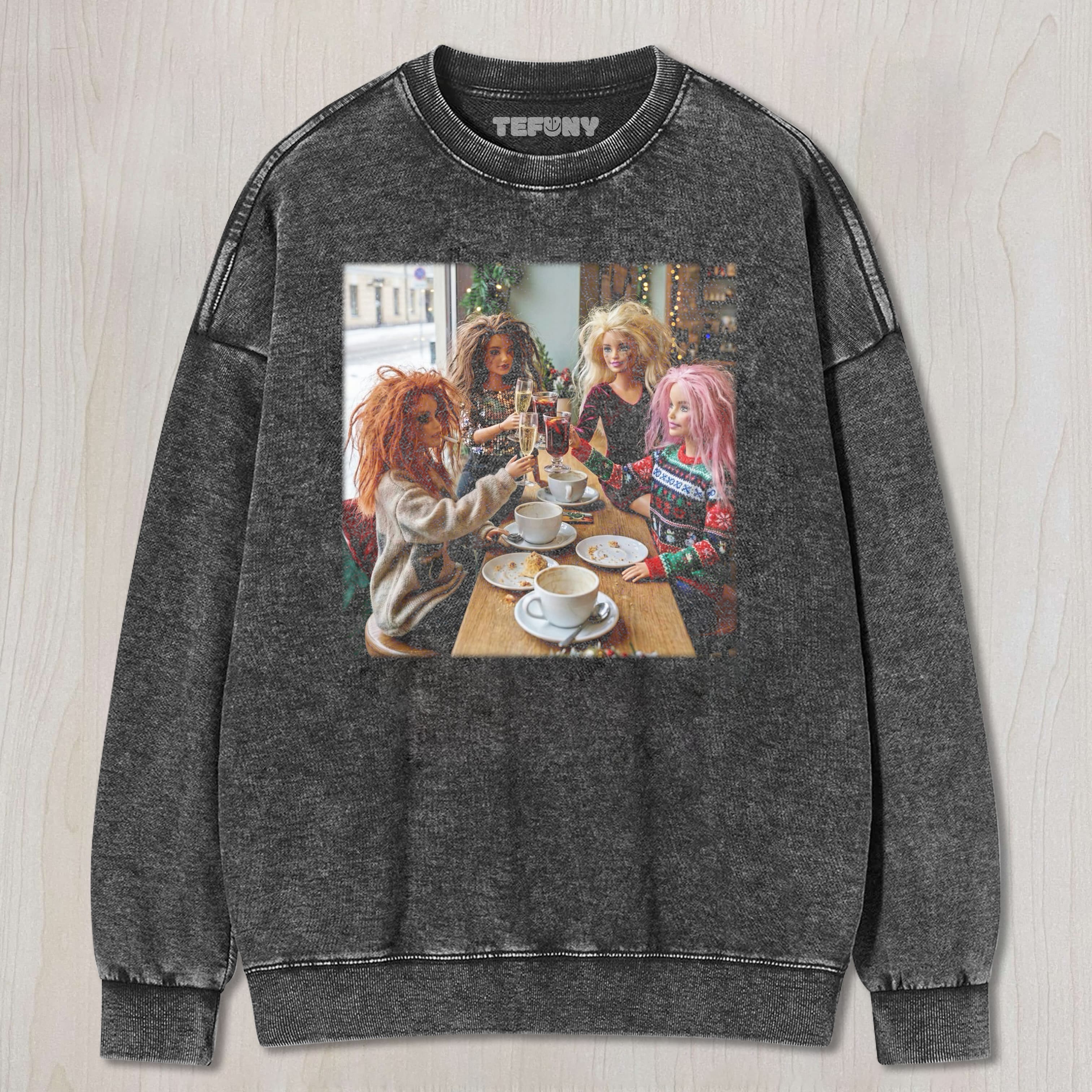 BARBIE PARTY TEE & SWEAT & HOOD