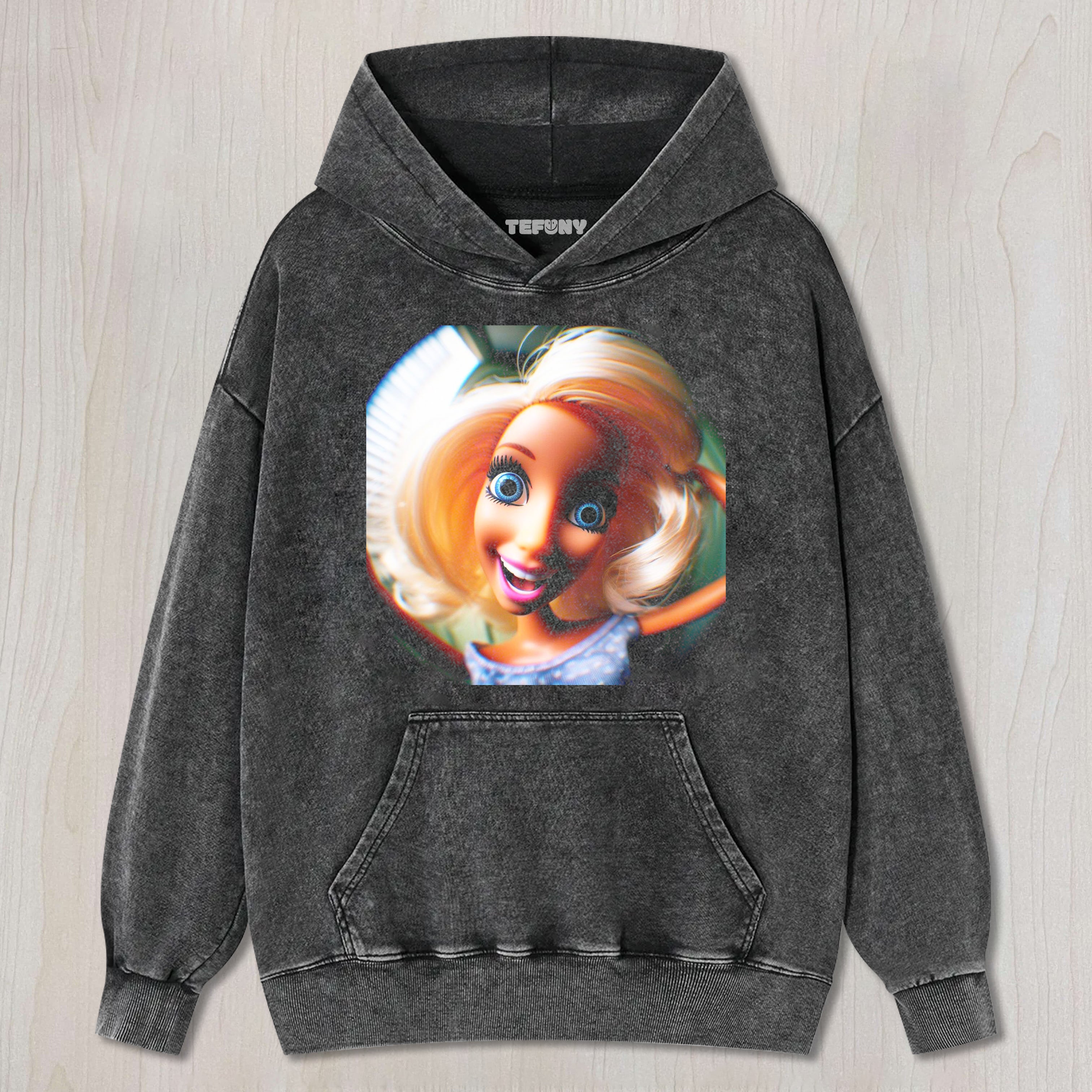 BARBIE PRINCESS THROUGH FISHEYE LENS T-SHIRT