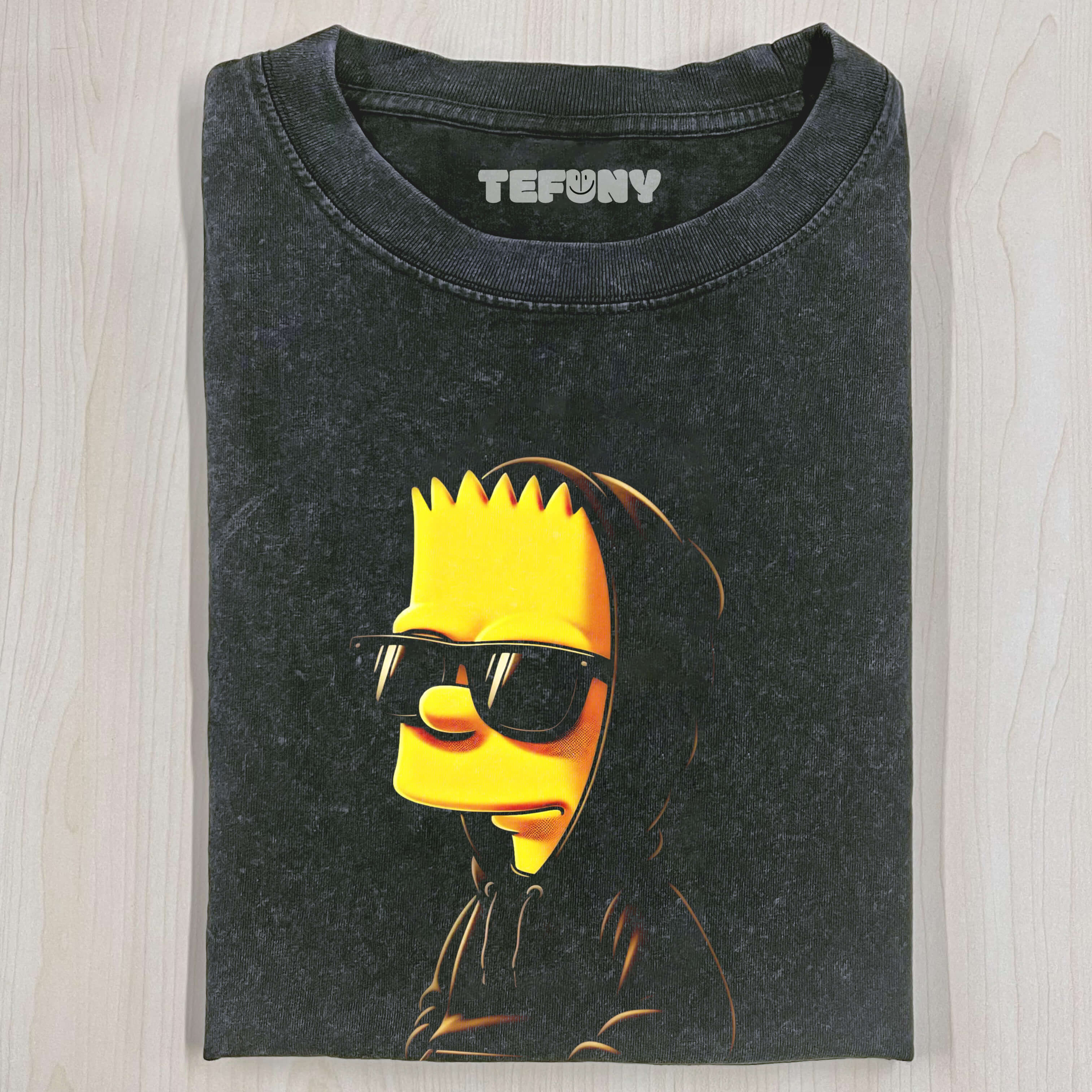 BART SIMPSON IN BLACK T-SHIRT