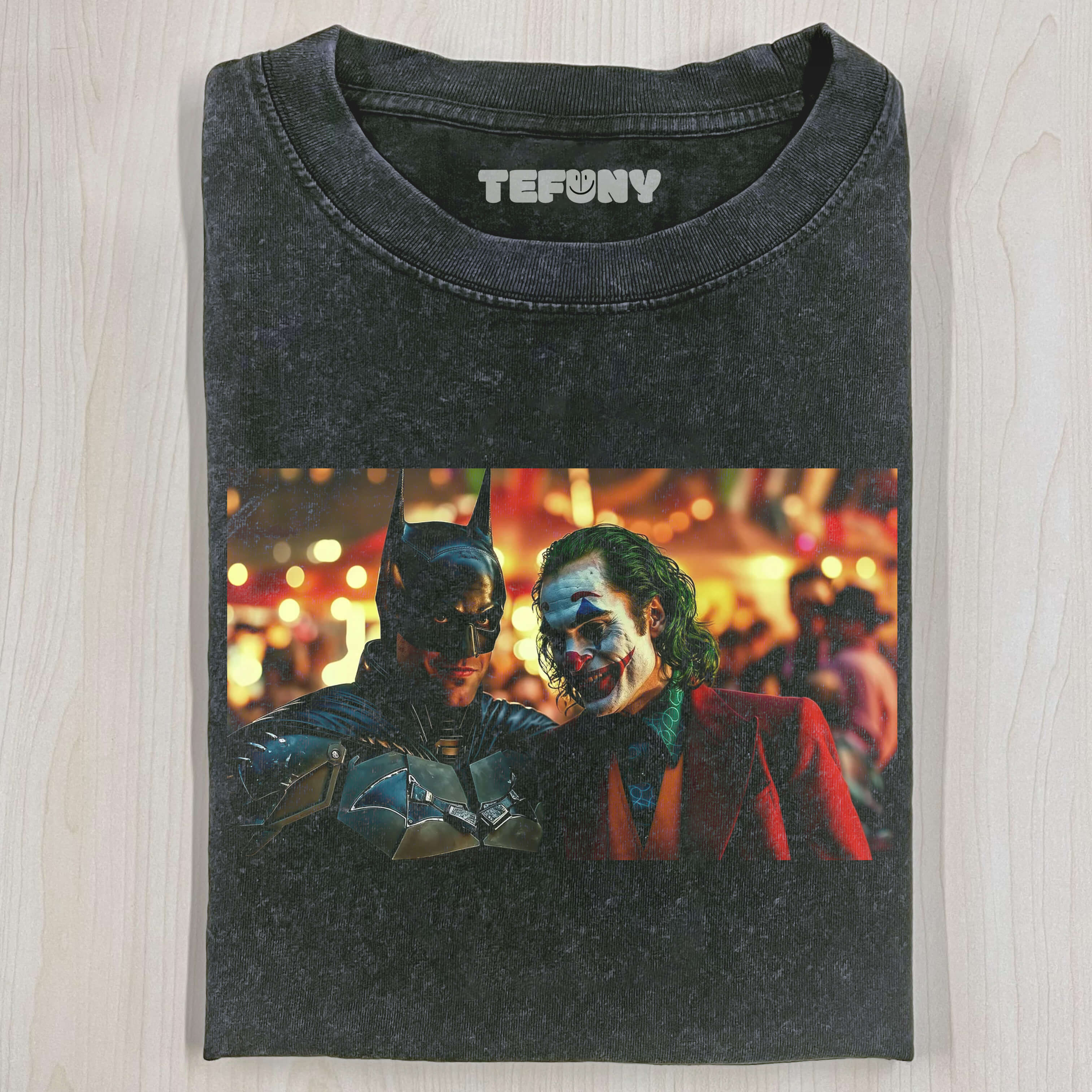 BATMAN AND THE JOKER V2 T-THIRT