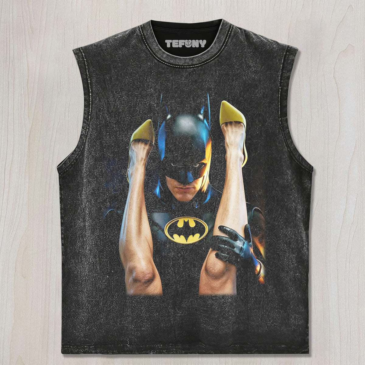BATMAN CARRYING THE LEGS UNISEX TEE, TANK TOP, LAYERED LS, SWEATSHIRT & HOODIE