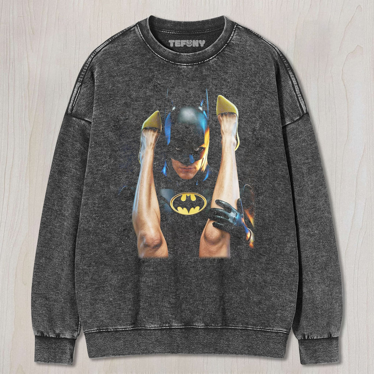 BATMAN CARRYING THE LEGS UNISEX TEE, TANK TOP, LAYERED LS, SWEATSHIRT & HOODIE