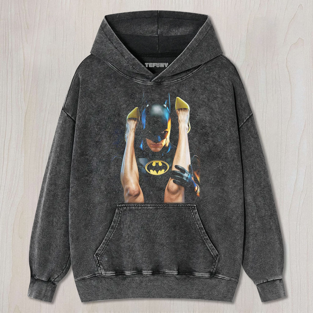BATMAN CARRYING THE LEGS UNISEX TEE, TANK TOP, LAYERED LS, SWEATSHIRT & HOODIE