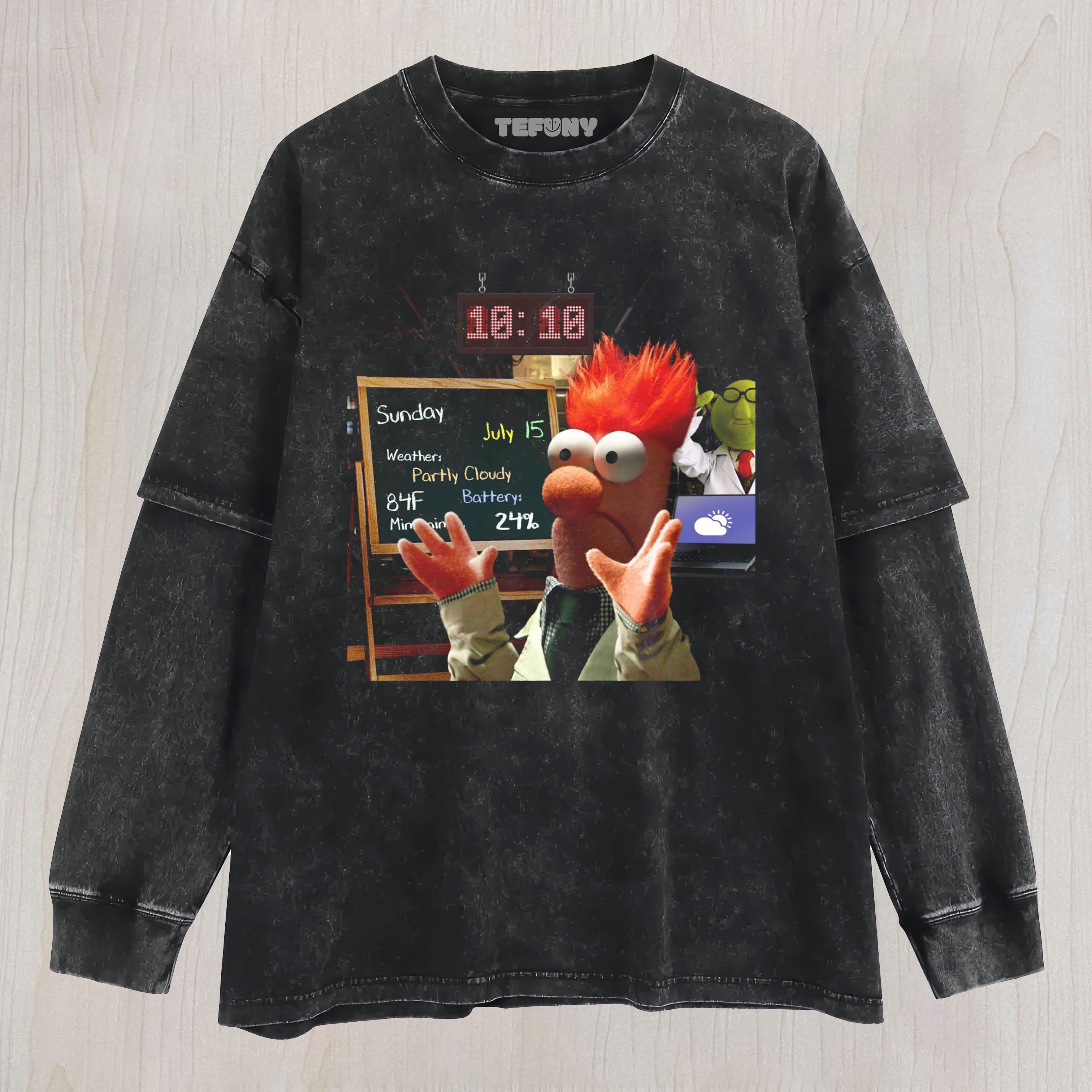 BEAKER MUPPETS SCIENCE 3 UNISEX TEE, TANK TOP, LAYERED LS, SWEATSHIRT & HOODIE