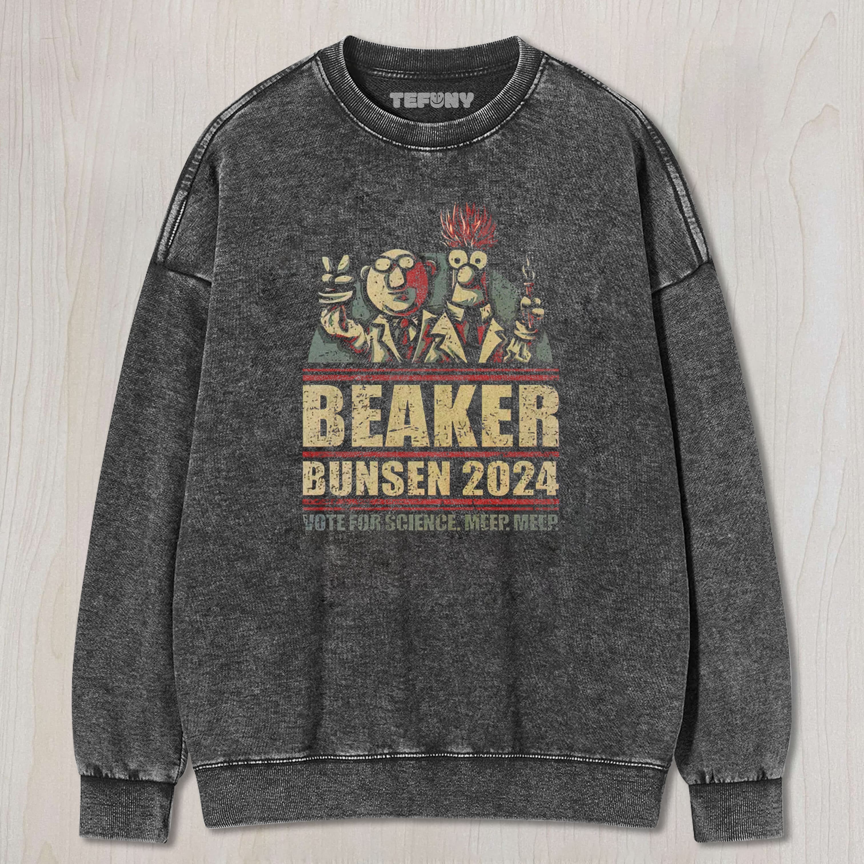 BEAKER & BUNSEN 2024 CAMPAIGN WASHED TEE & SWEAT & HOOD