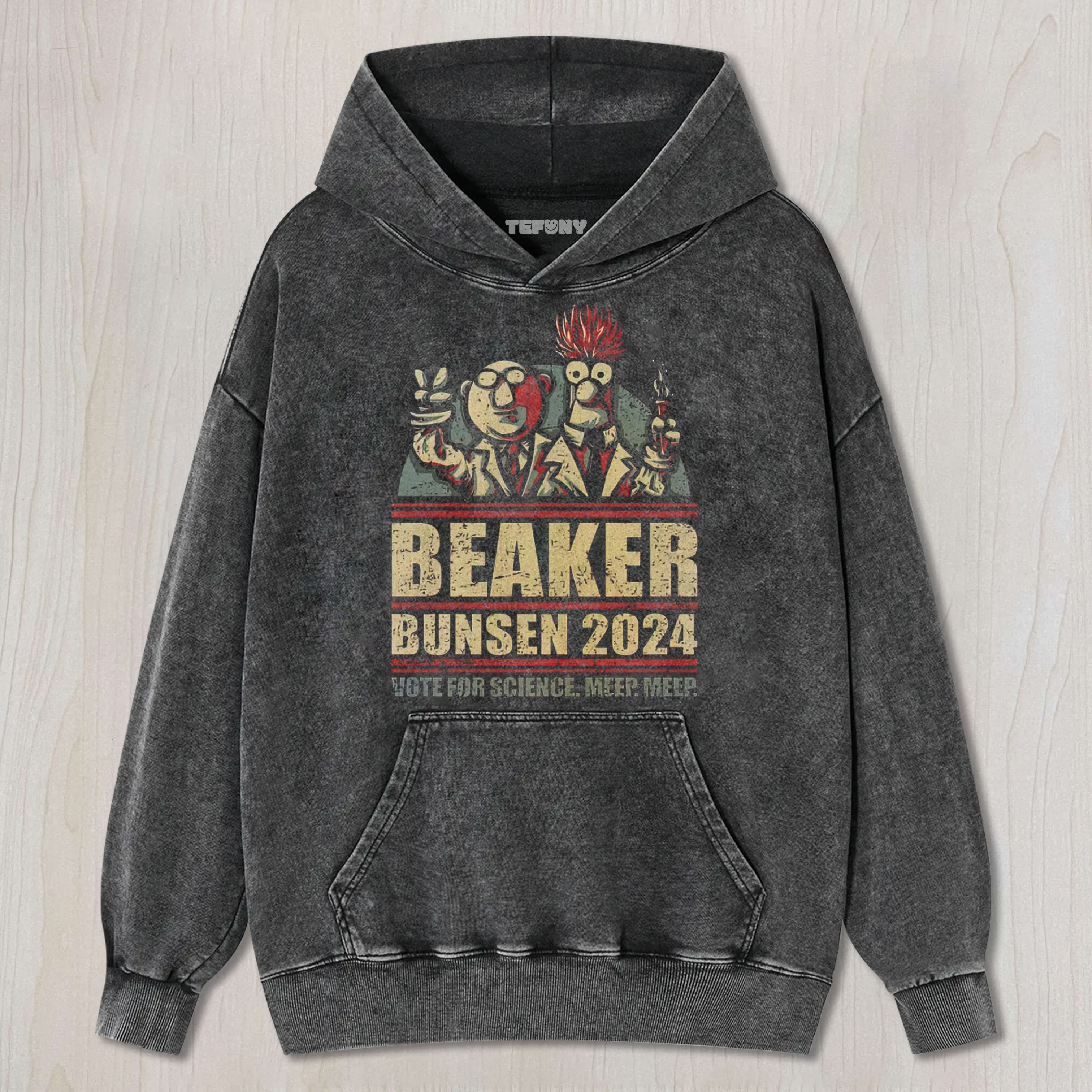 BEAKER & BUNSEN 2024 CAMPAIGN WASHED TEE & SWEAT & HOOD