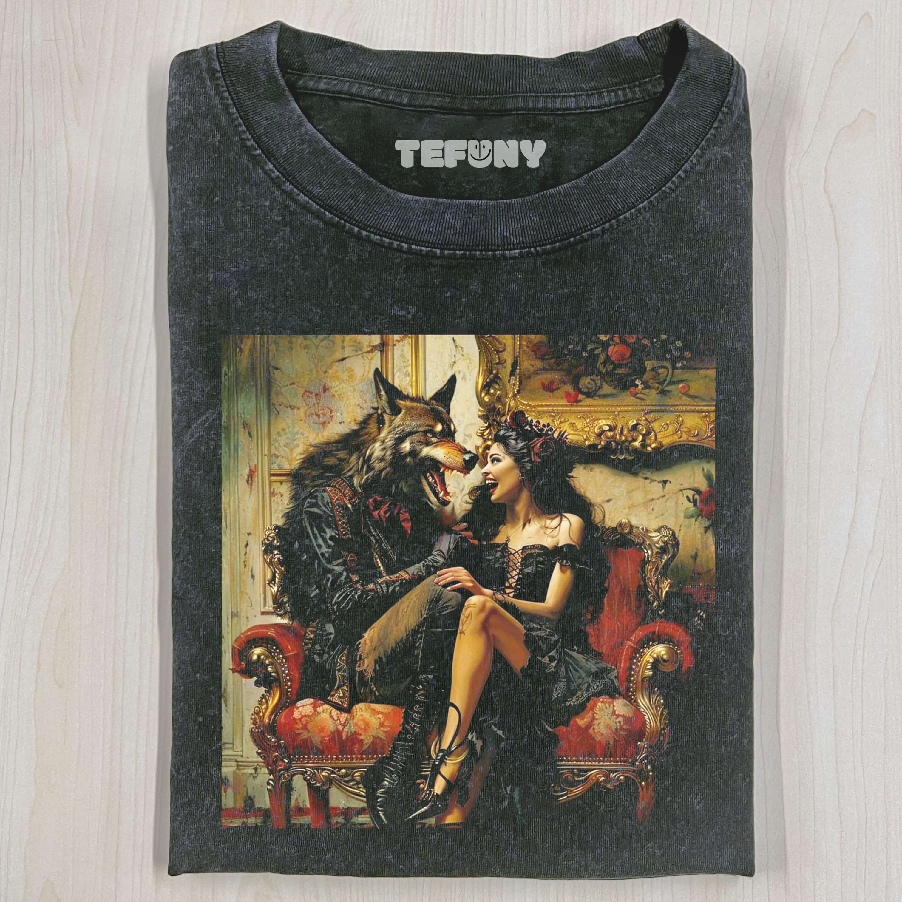 BEAUTY AND THE WOLF T-SHIRT