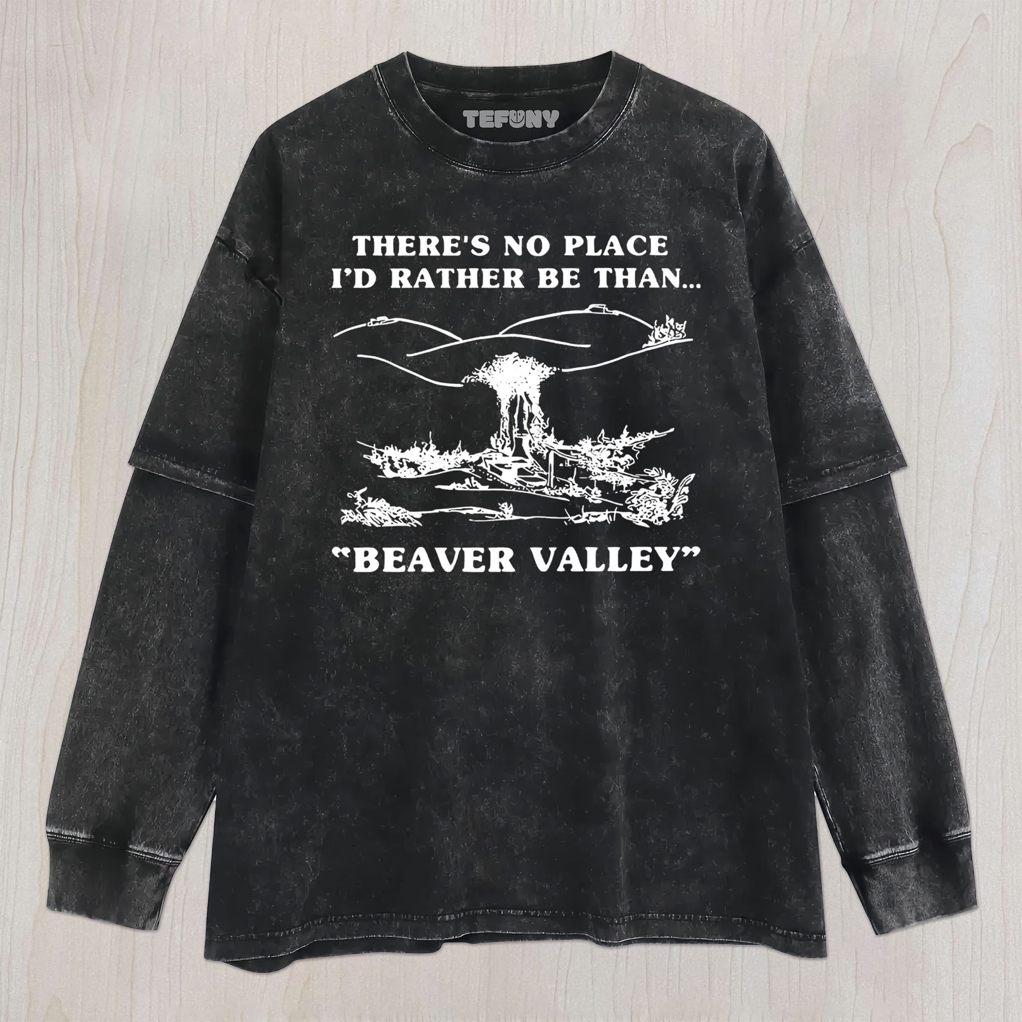 BEAVER VALLEY UNISEX TEE, TANK TOP, LAYERED LS, SWEATSHIRT & HOODIE