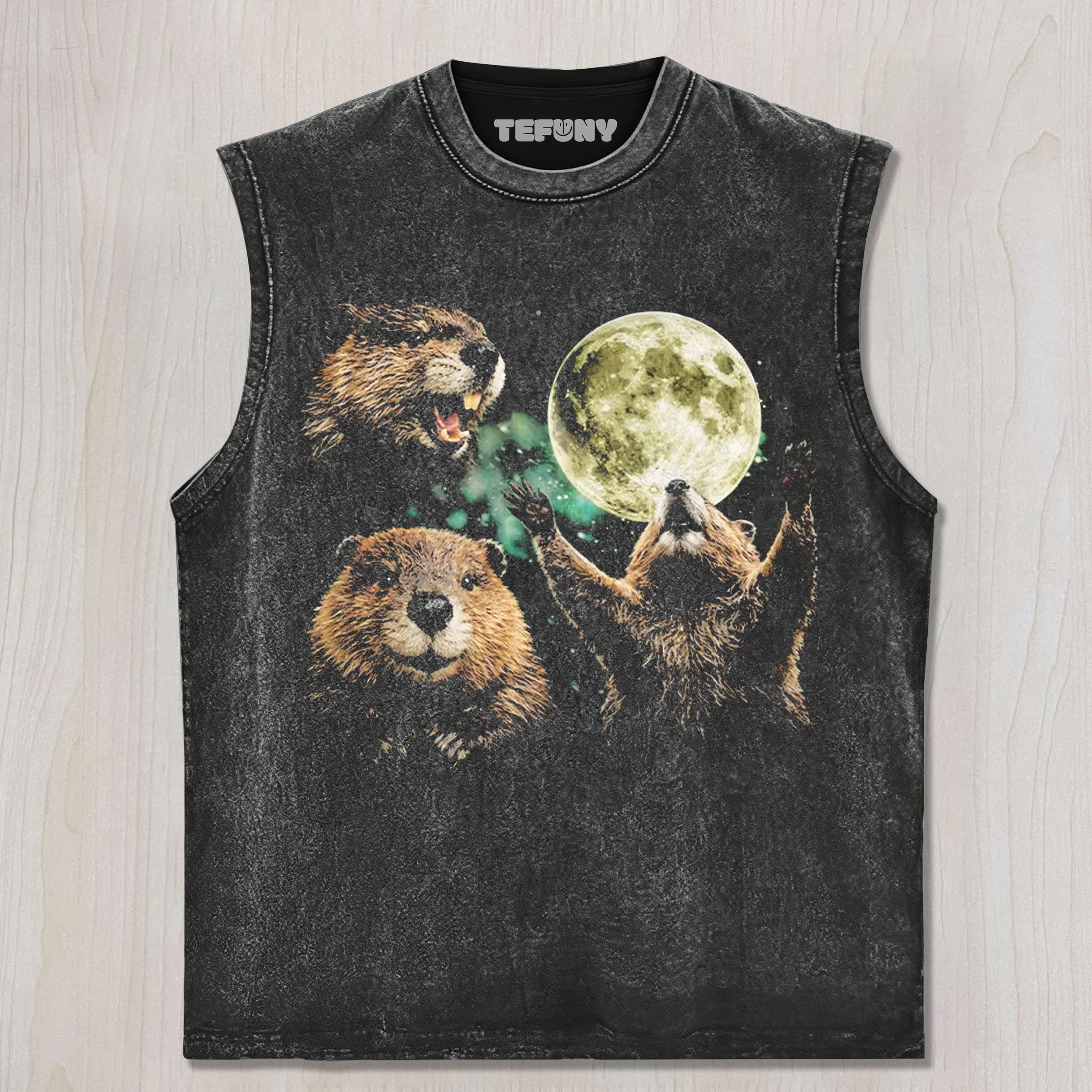 BEAVER MOON UNISEX TEE, TANK TOP, LAYERED LS, SWEATSHIRT & HOODIE