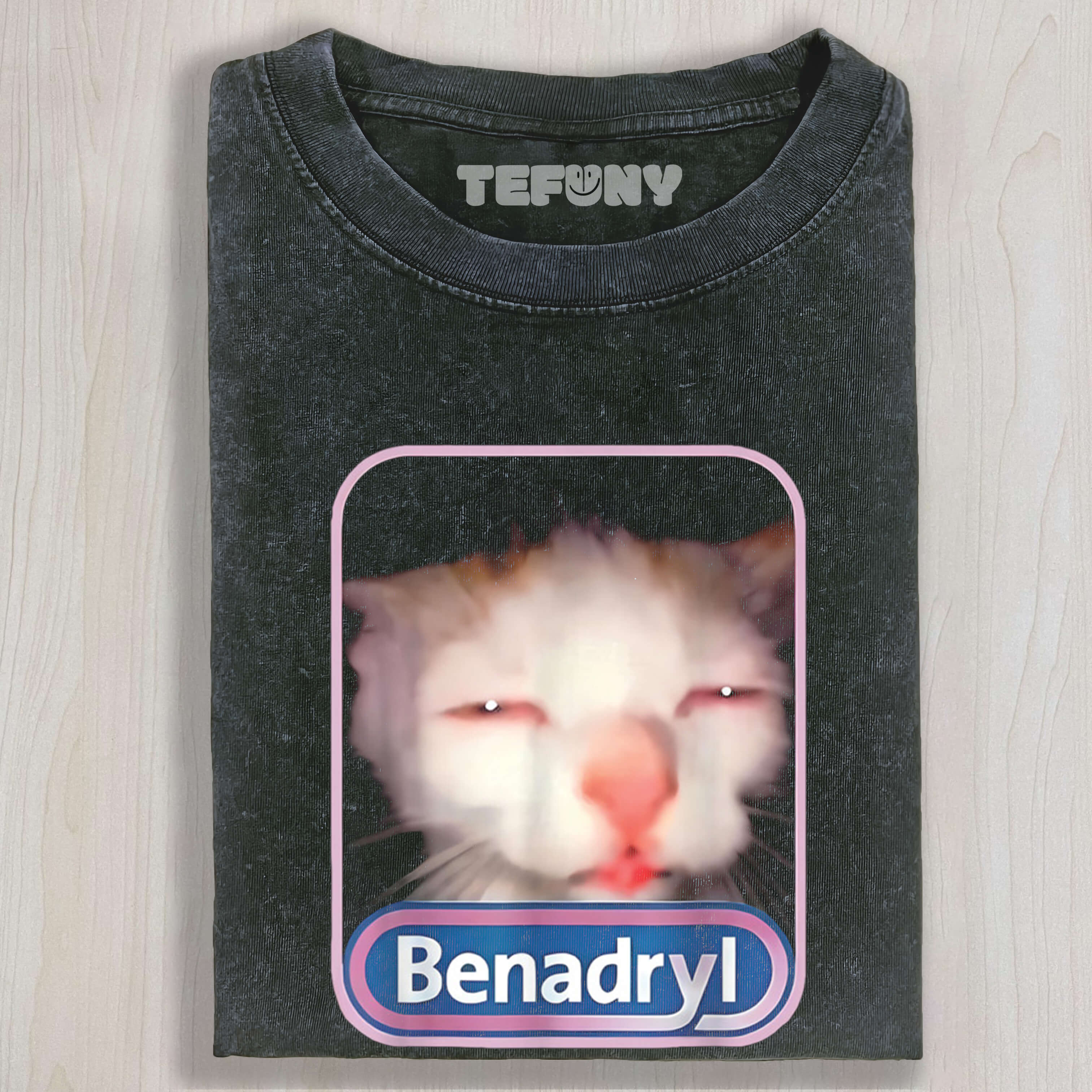 BENADRYL CAT MEME TEE & SWEAT & HOOD