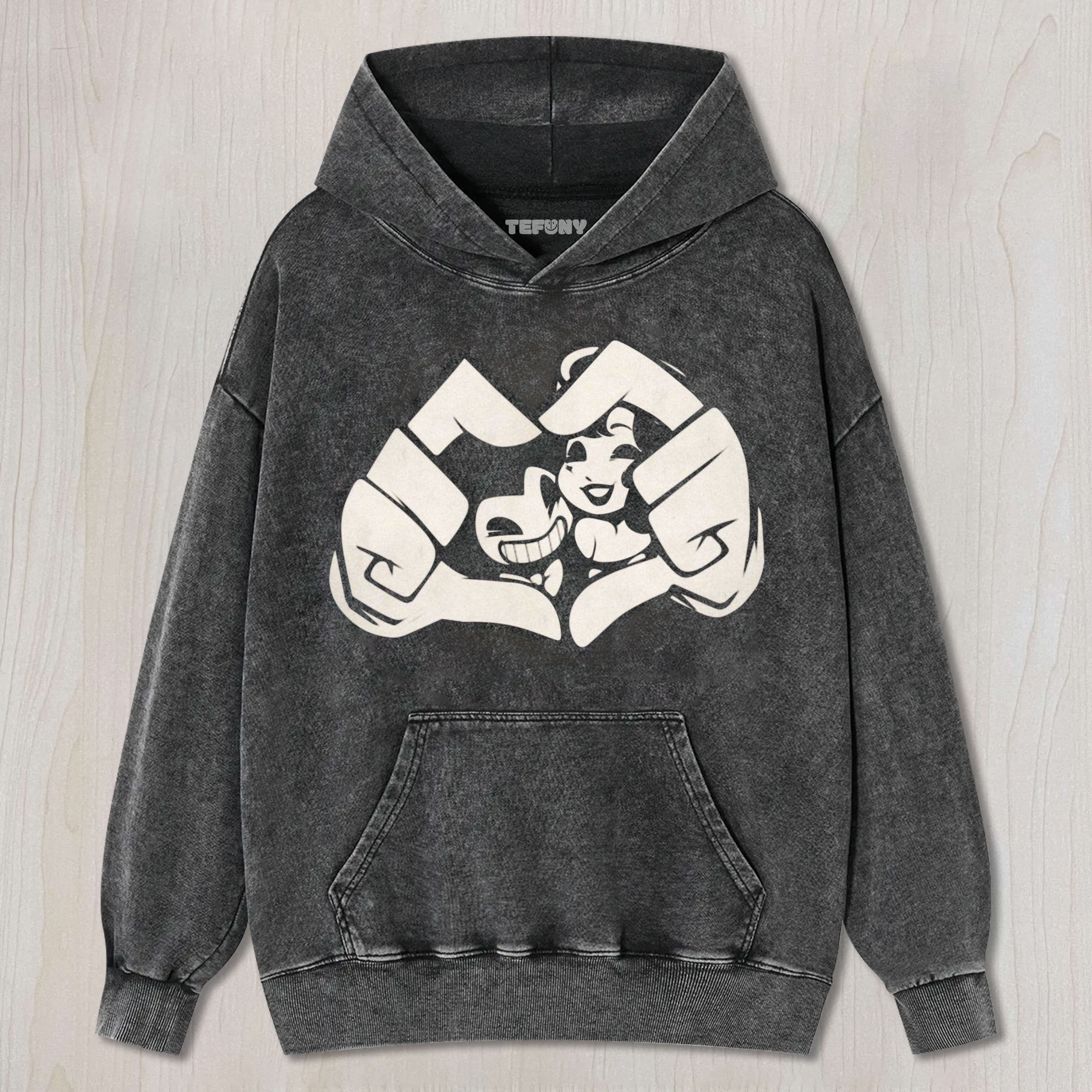 BENDY AND THE INK MACHINE HEART UNISEX TEE, TANK TOP, LAYERED LS, SWEATSHIRT & HOODIE