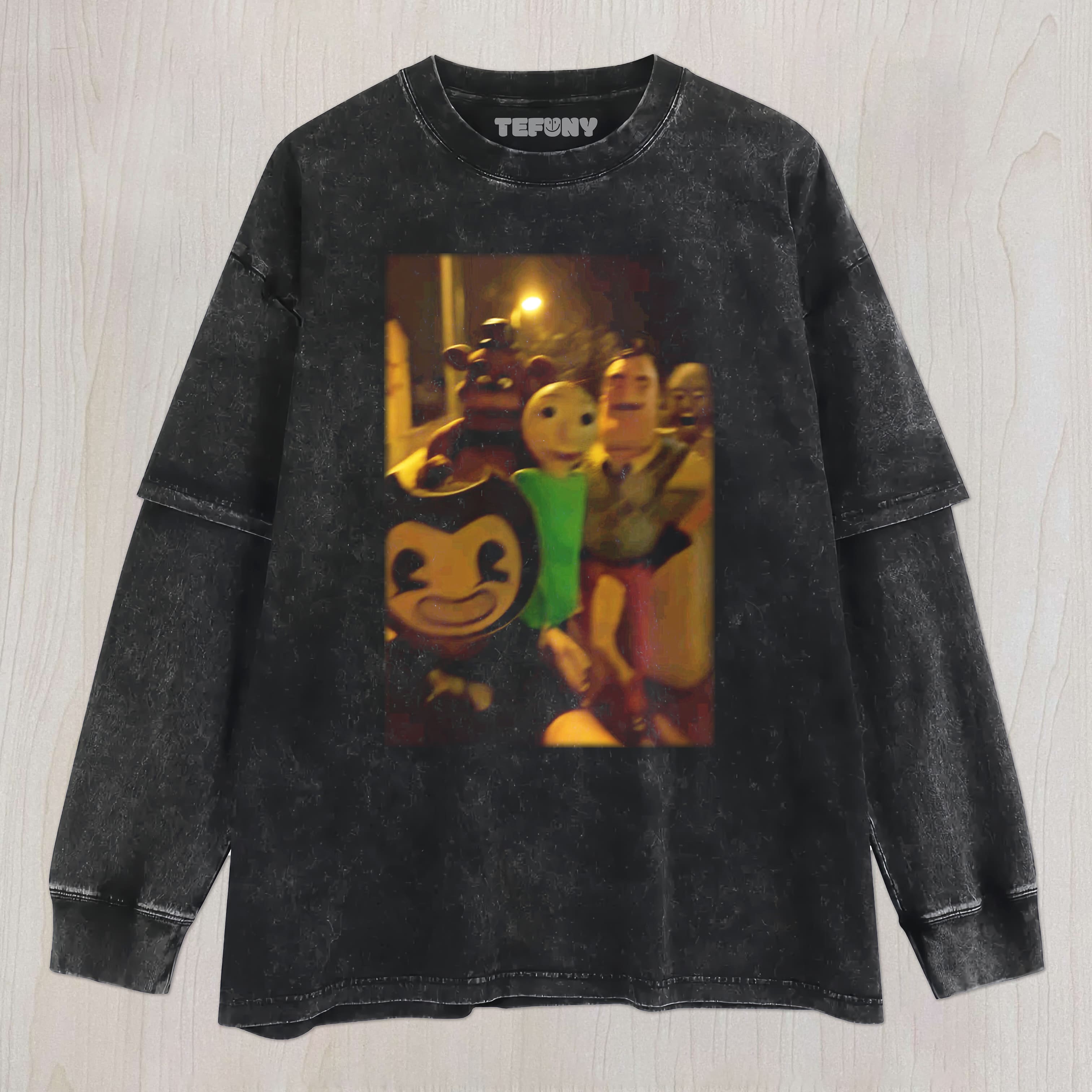 BENDY AND THE INK MACHINE V2 UNISEX TEE, TANK TOP, LAYERED LS, SWEATSHIRT & HOODIE