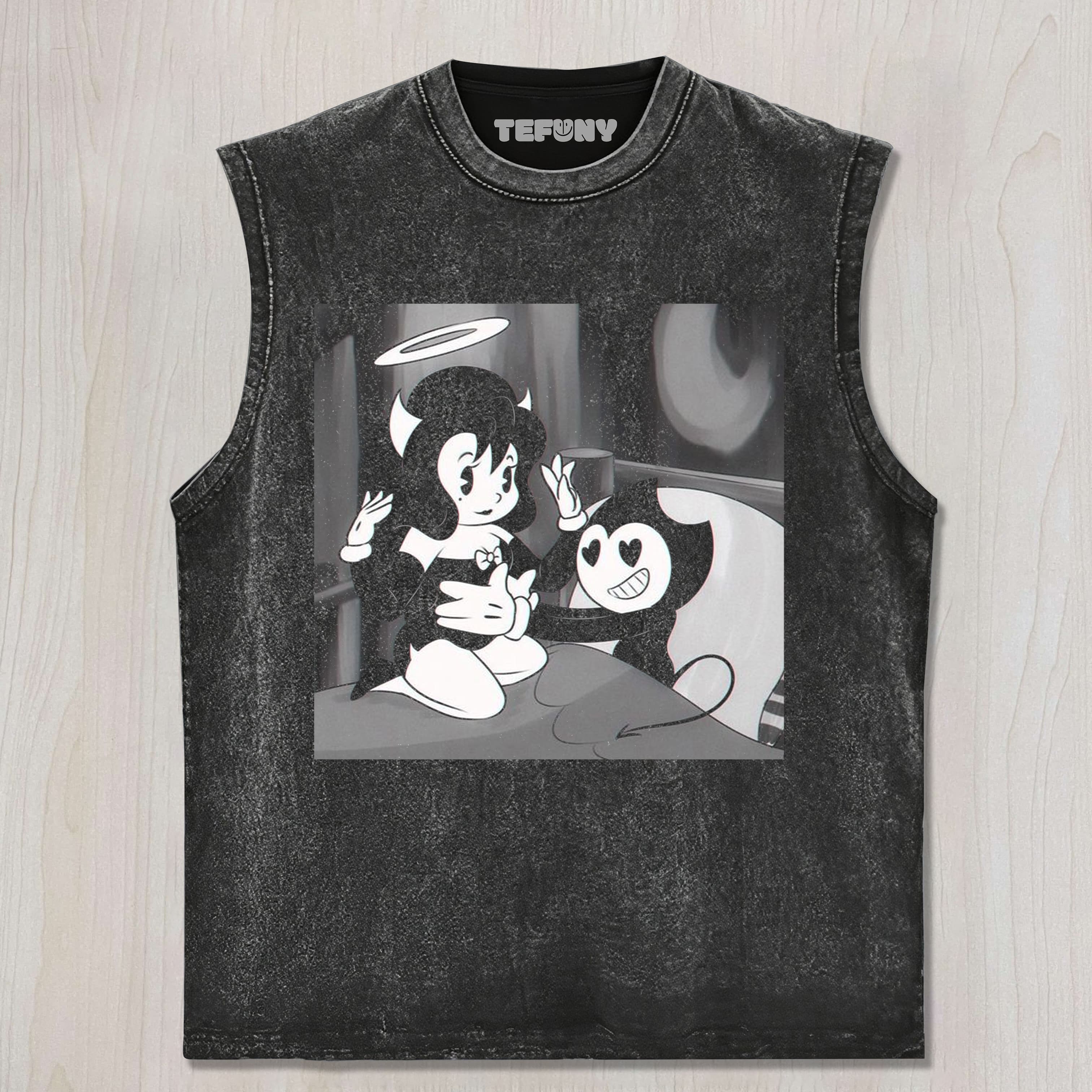 BENDY AND THE INK MACHINE V4 UNISEX TEE, TANK TOP, LAYERED LS, SWEATSHIRT & HOODIE