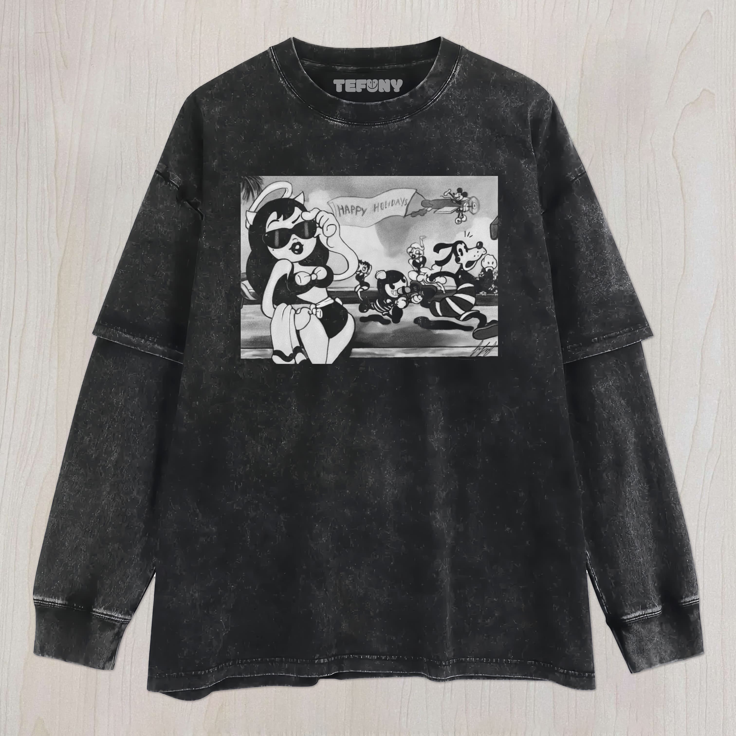 BENDY AND THE INK MACHINE V5 UNISEX TEE, TANK TOP, LAYERED LS, SWEATSHIRT & HOODIE