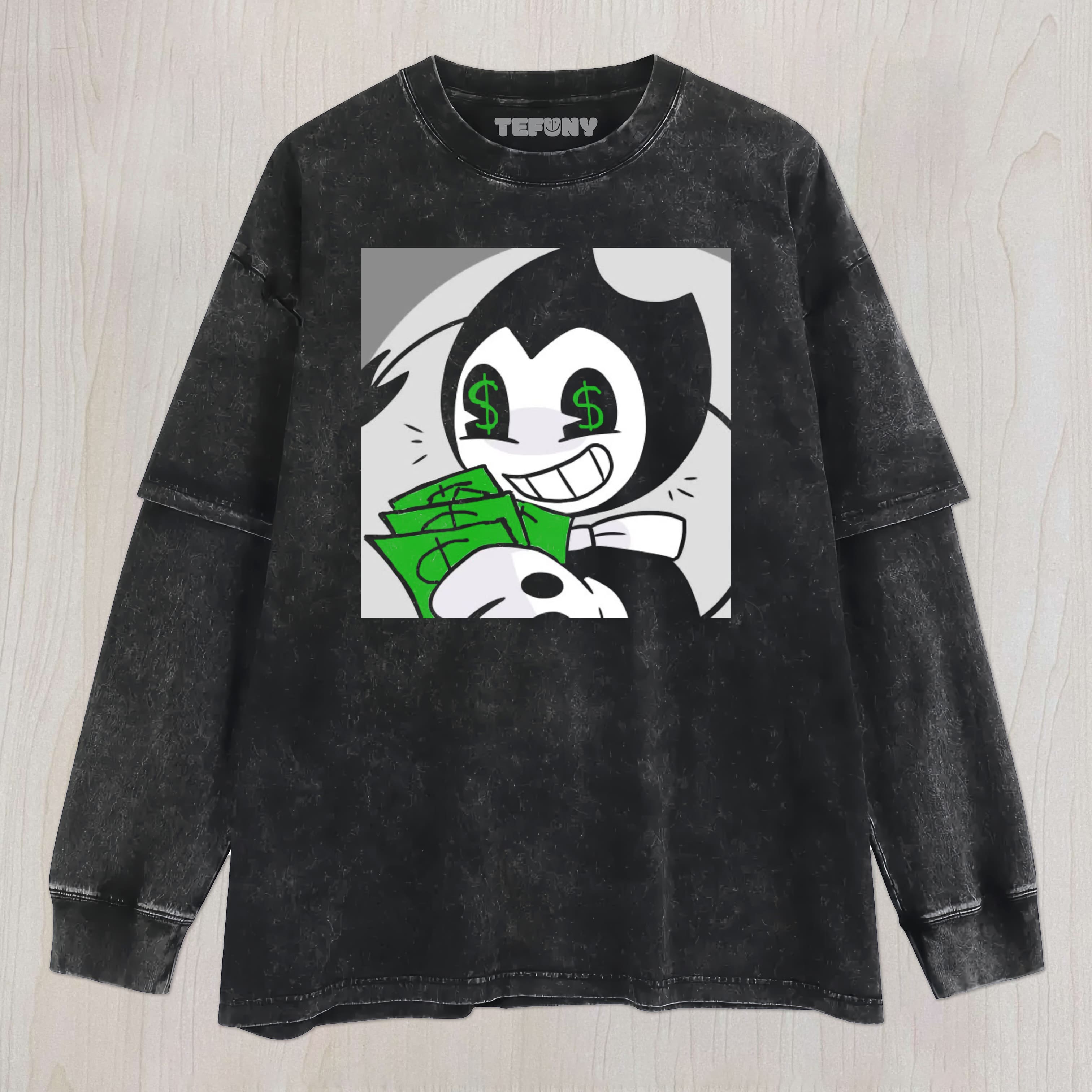 BENDY AND THE INK MACHINE V6 UNISEX TEE, TANK TOP, LAYERED LS, SWEATSHIRT & HOODIE