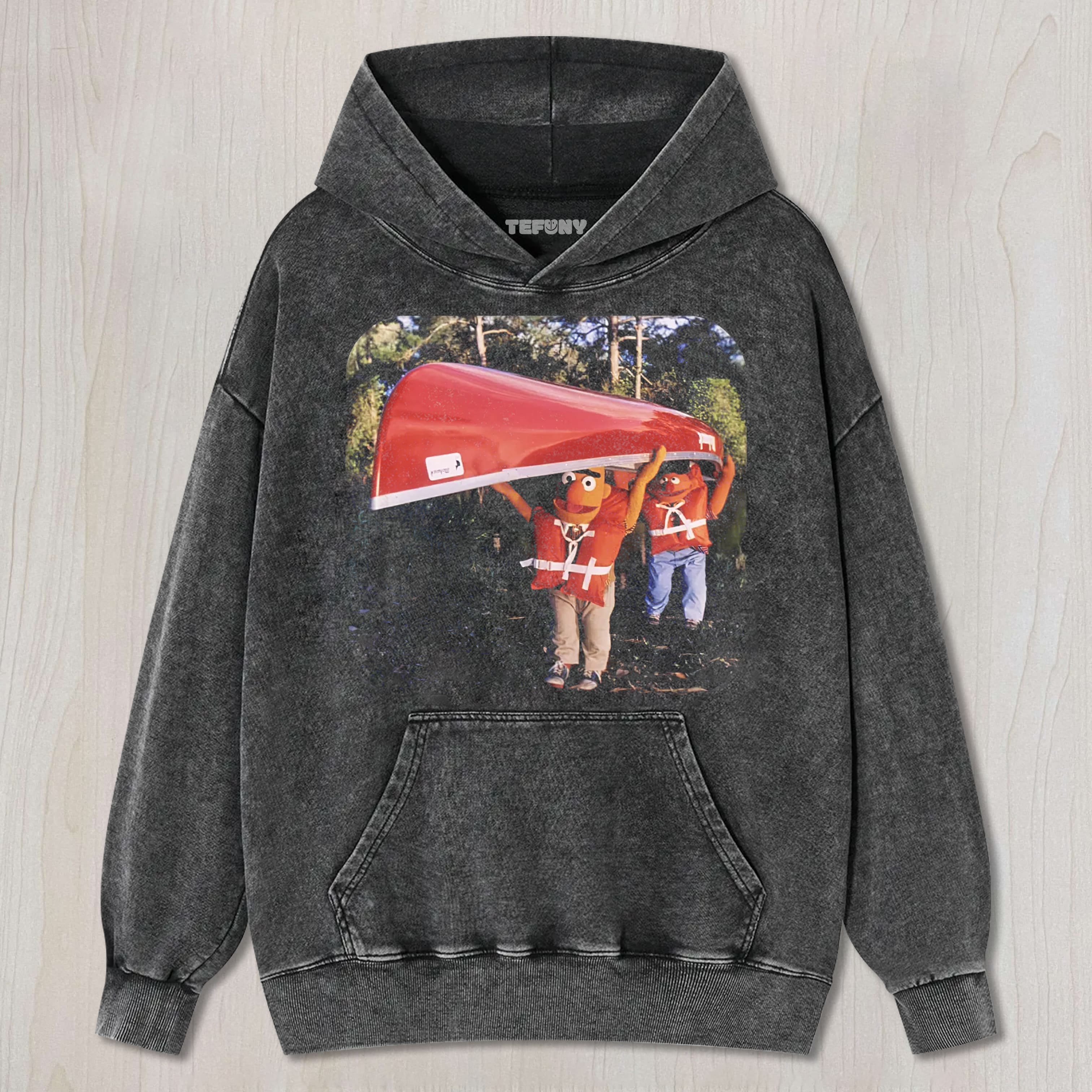 BERT & ERNIE CANOE TRIP TEE & SWEAT & HOOD