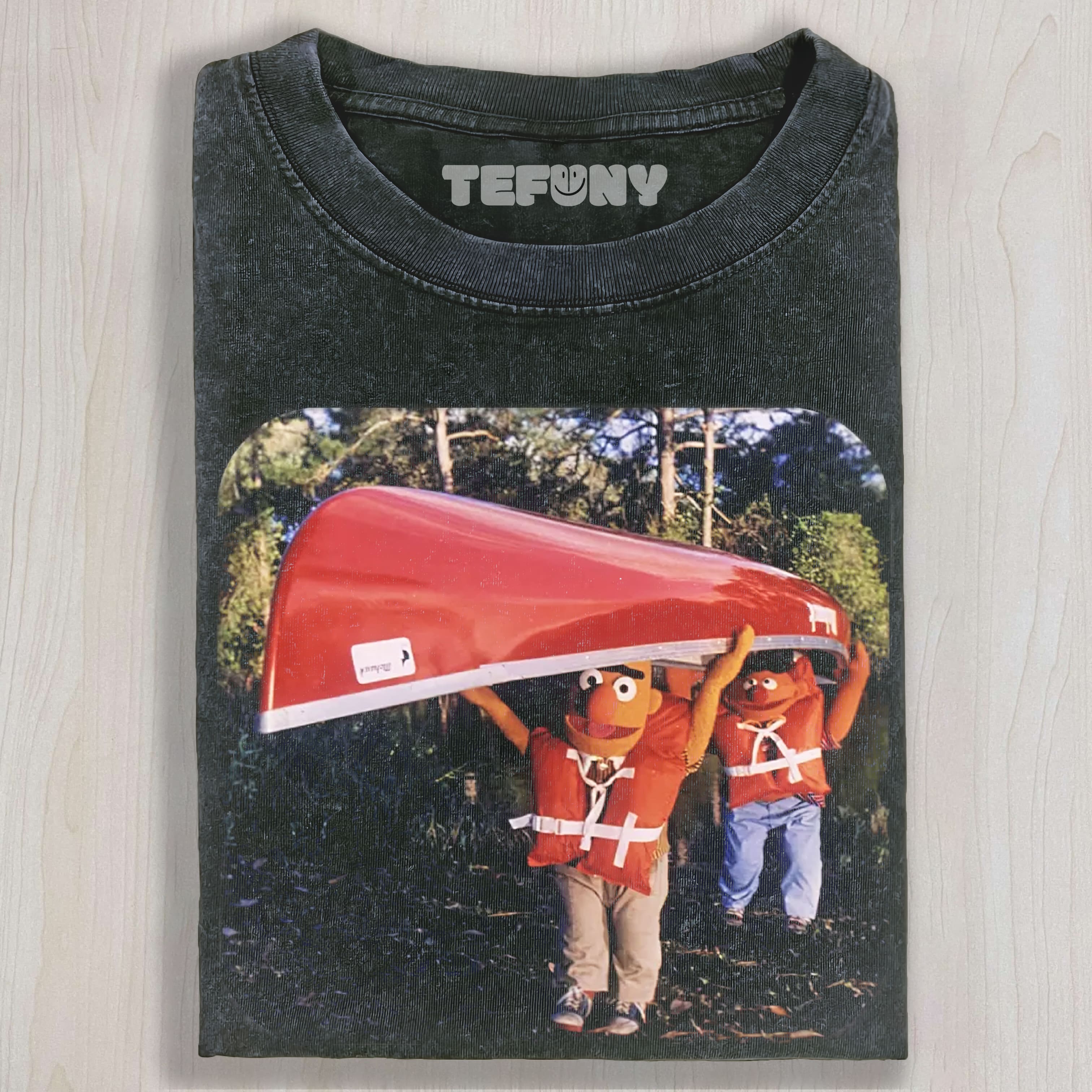 BERT & ERNIE CANOE TRIP TEE & SWEAT & HOOD