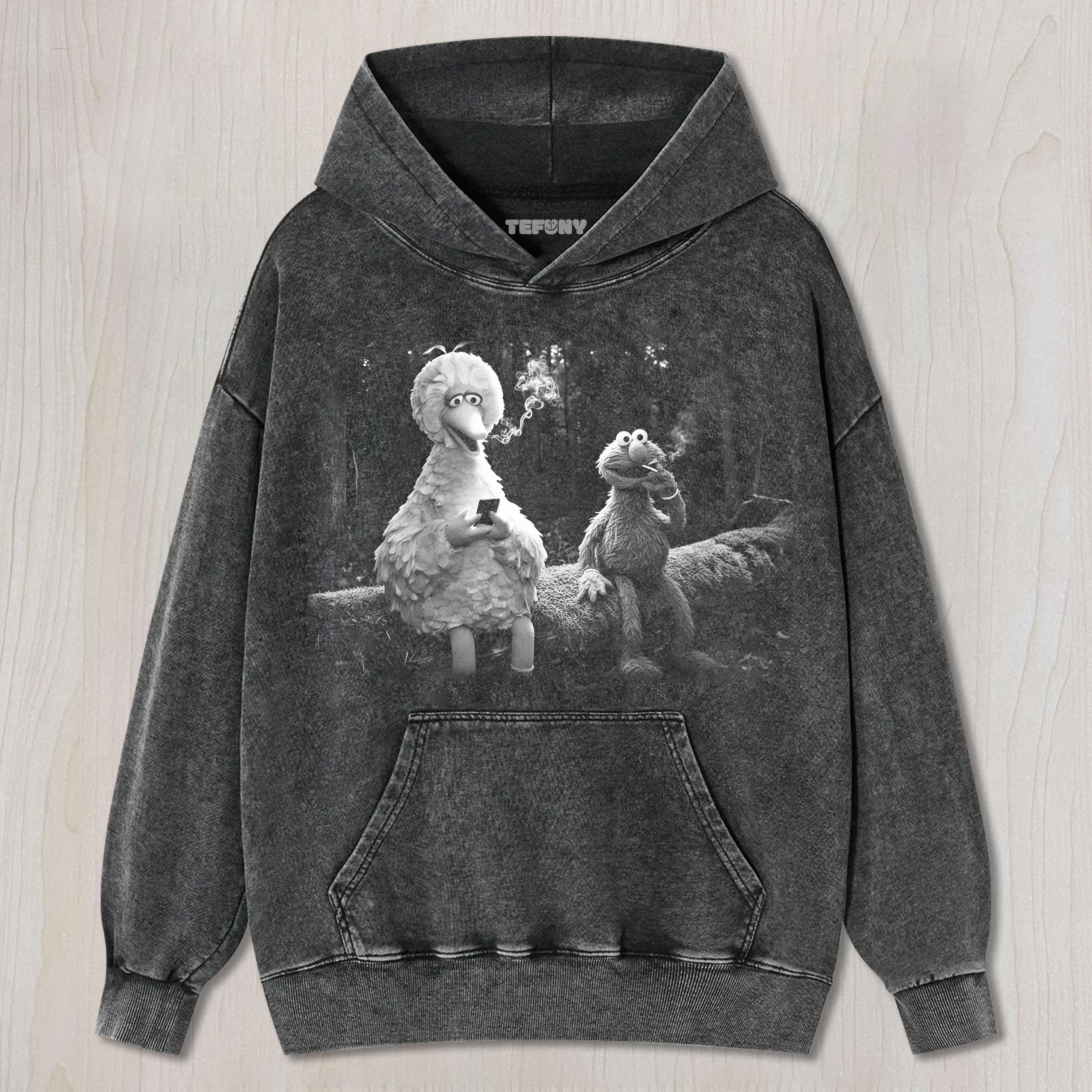 BIG BIRD ELMO MEME TEE & SWEAT & HOOD