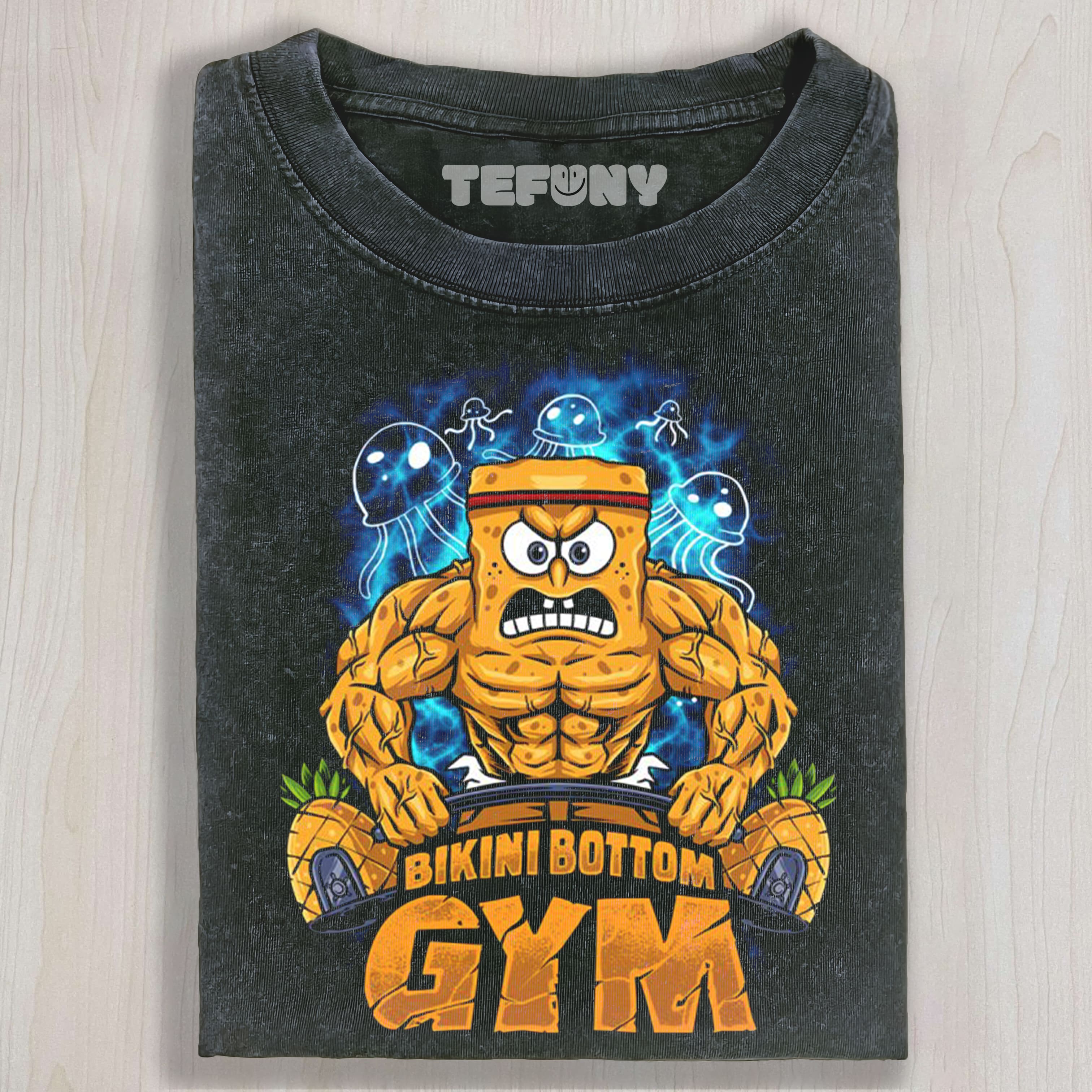 BIKINI BOTTOM GYM UNISEX TEE, TANK TOP, LAYERED LS, SWEATSHIRT & HOODIE