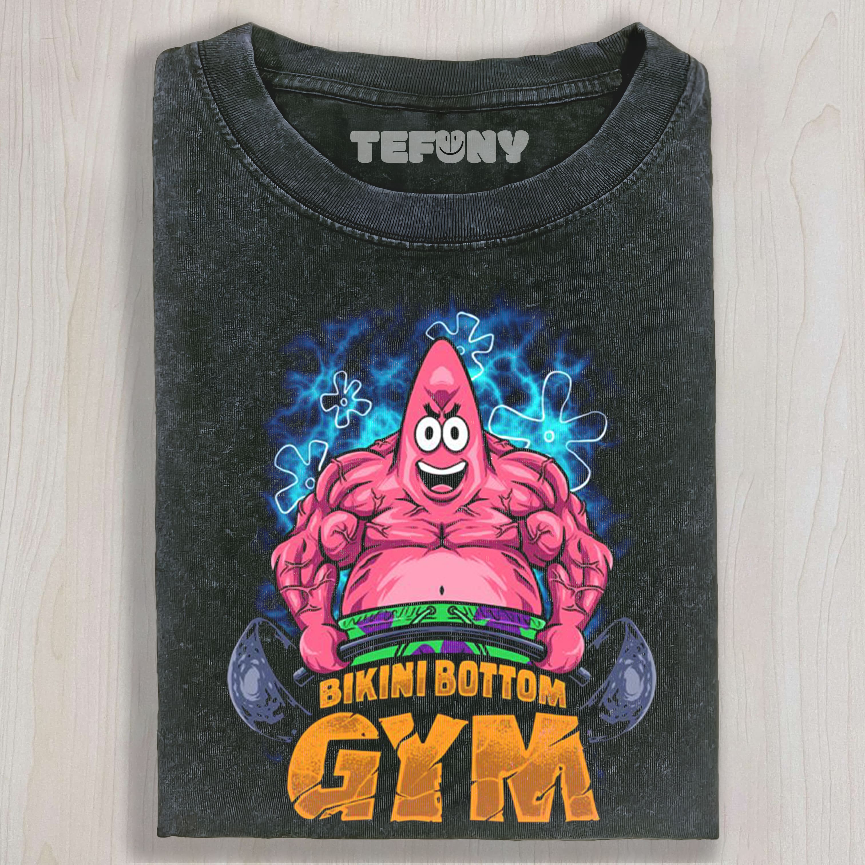 BIKINI BOTTOM GYM V1 UNISEX TEE, TANK TOP, LAYERED LS, SWEATSHIRT & HOODIE
