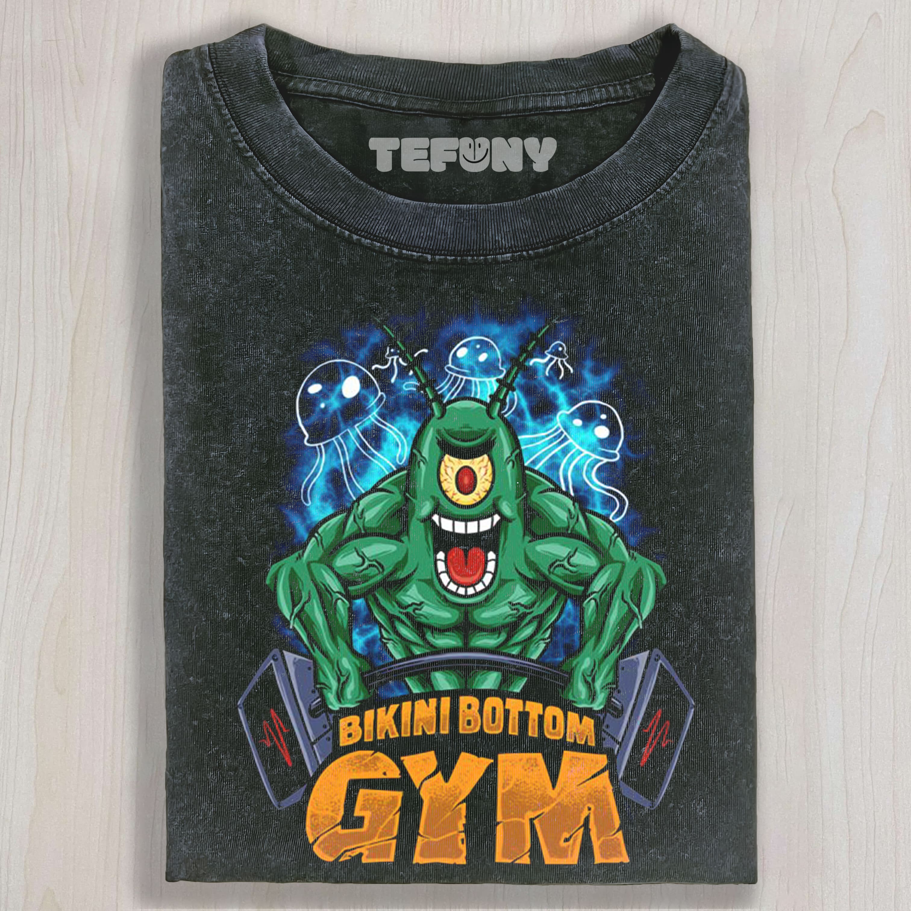 BIKINI BOTTOM GYM V2 UNISEX TEE, TANK TOP, LAYERED LS, SWEATSHIRT & HOODIE