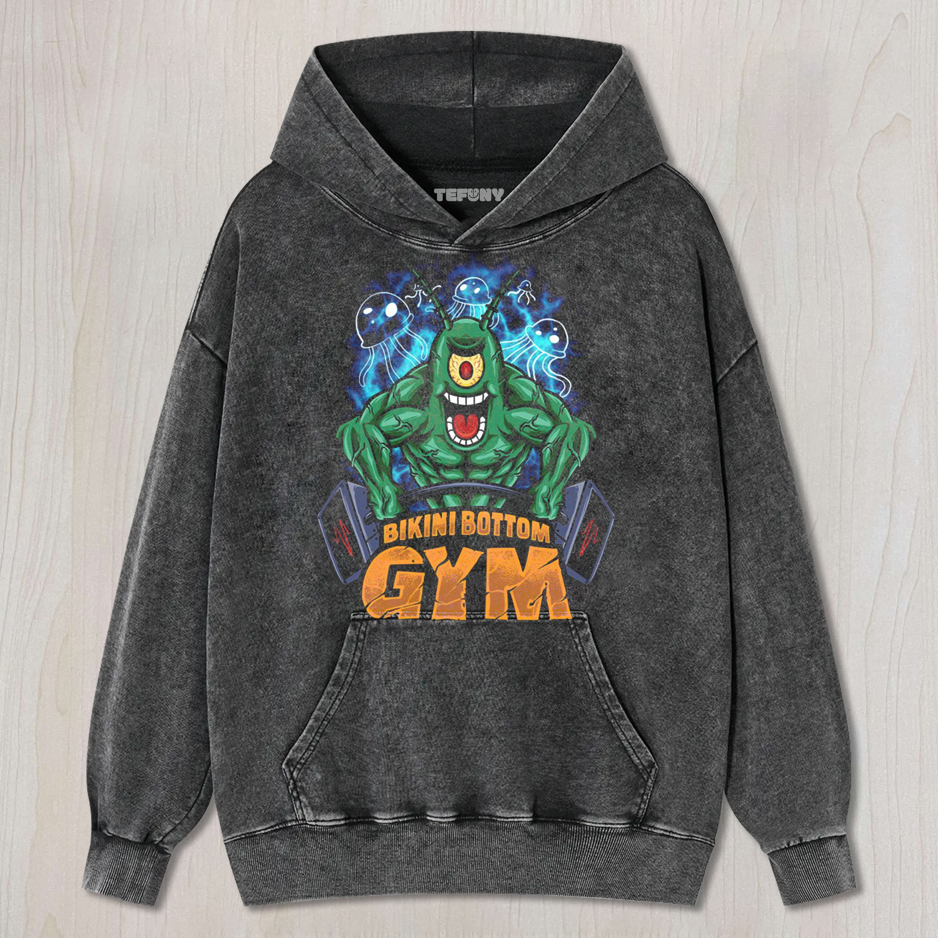 BIKINI BOTTOM GYM V2 UNISEX TEE, TANK TOP, LAYERED LS, SWEATSHIRT & HOODIE