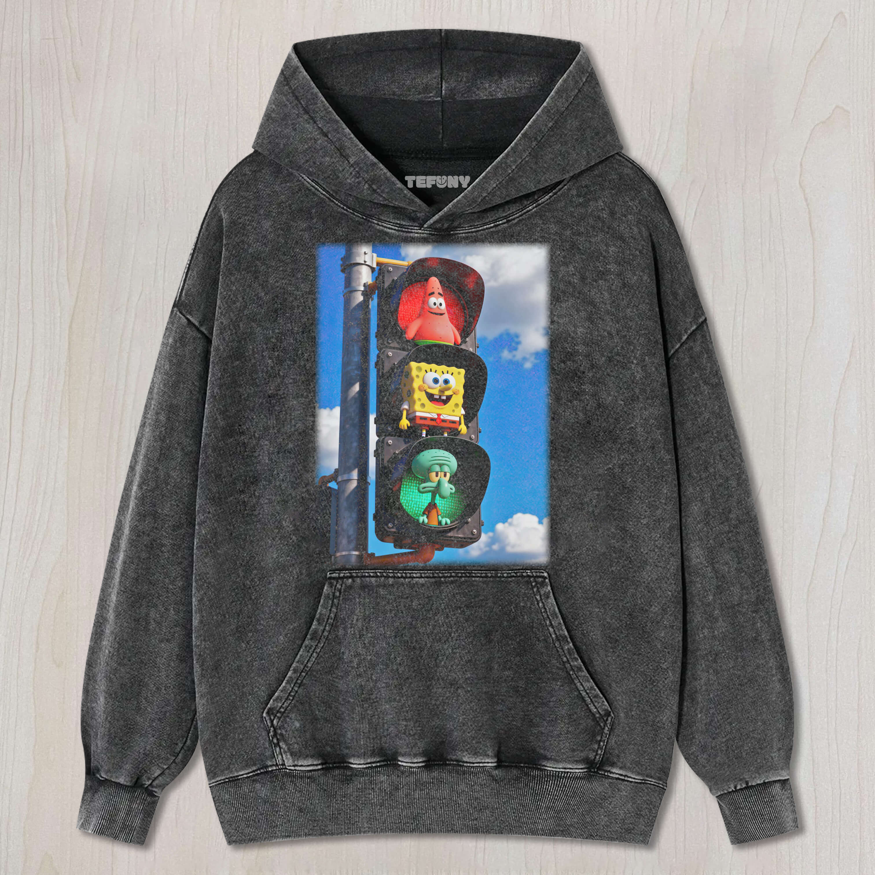 BIKINI BOTTOM TRAFFIC LIGHTS T-SHIRT