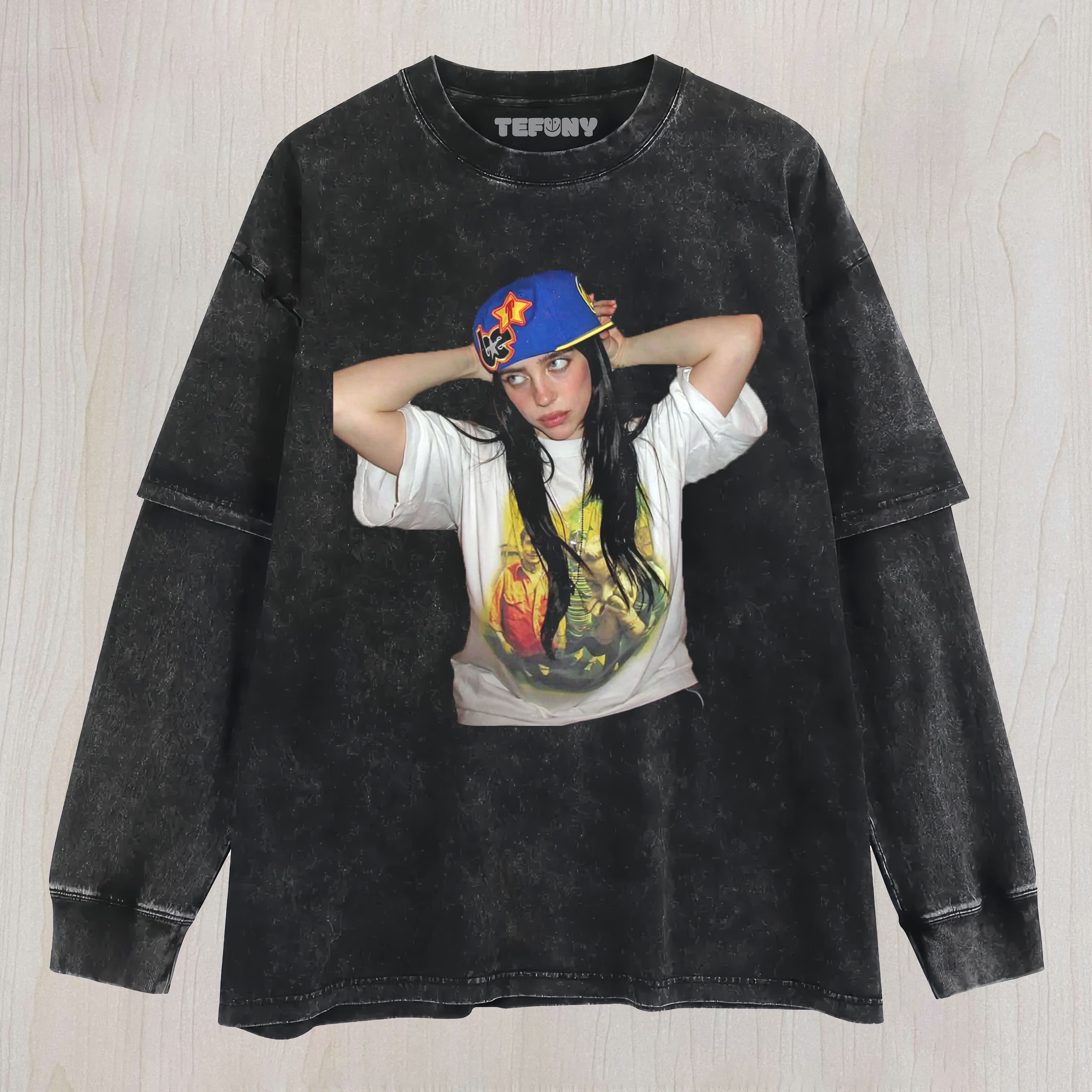 BILLIE EILISH2 SHIRT UNISEX TEE, TANK TOP, LAYERED LS, SWEATSHIRT & HOODIE