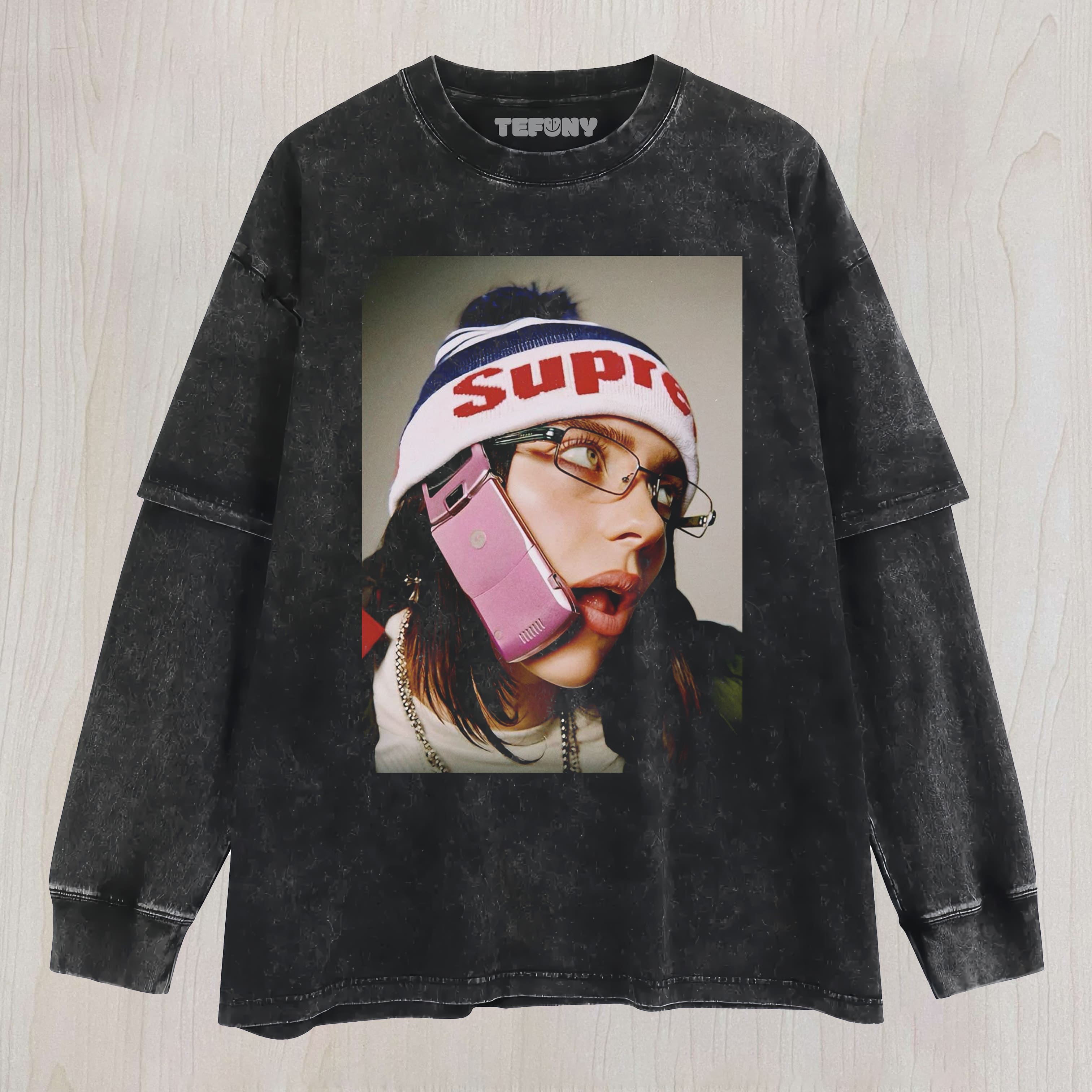 BILLIE EILISH3 SHIRT UNISEX TEE, TANK TOP, LAYERED LS, SWEATSHIRT & HOODIE