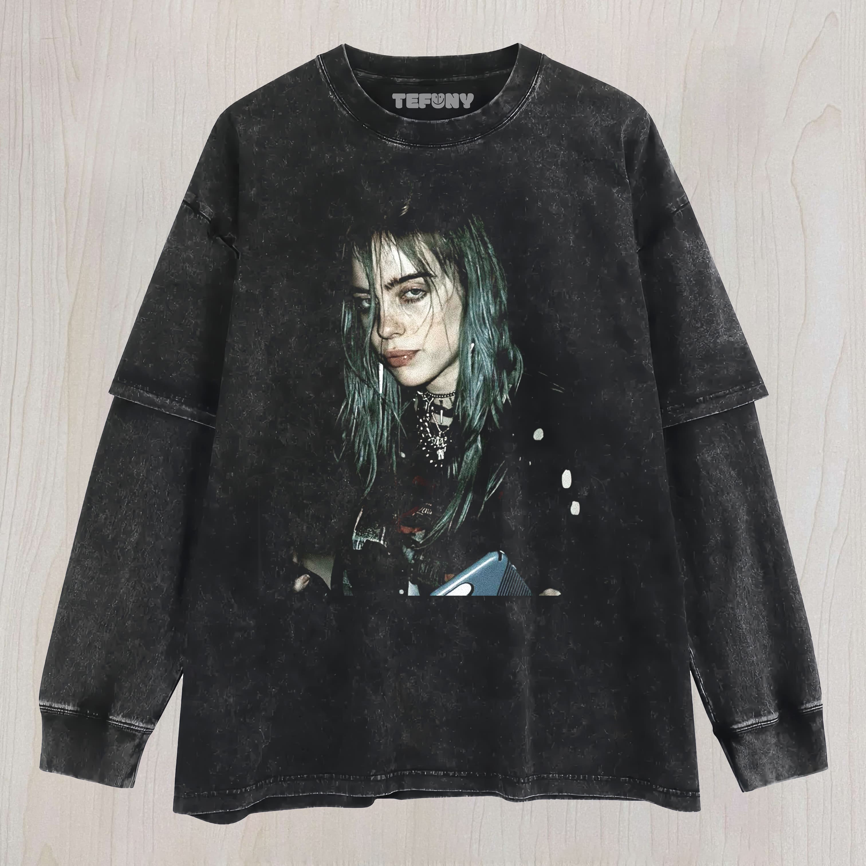 BILLIE EILISH9 SHIRT UNISEX TEE, TANK TOP, LAYERED LS, SWEATSHIRT & HOODIE