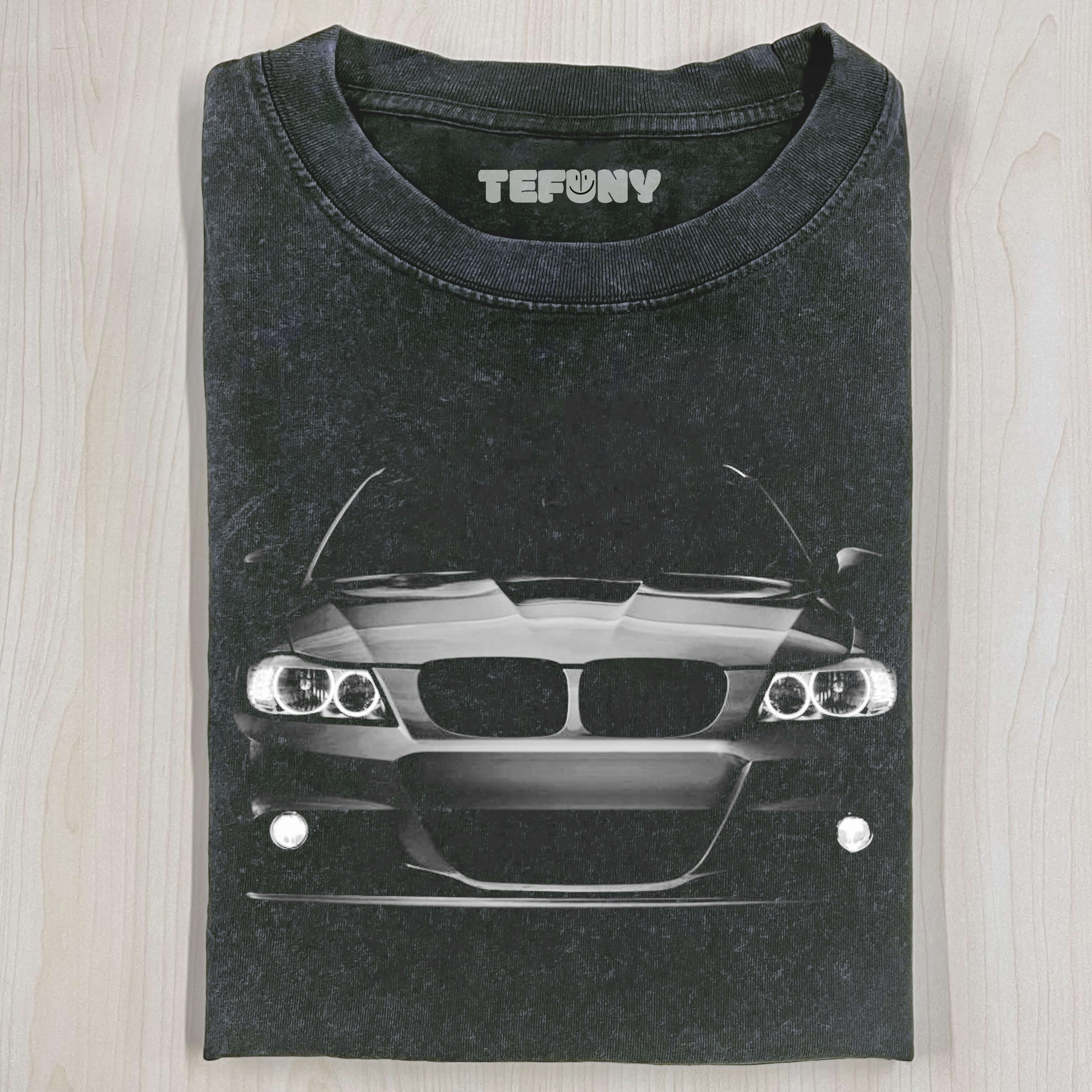 BIMMER E92 M3 T-SHIRT BLUE ANGEL EYES OSS HEADLIGHTS GLOW