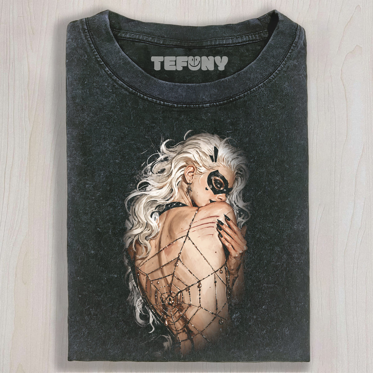 SEXY WOMAN TRAPPED IN A NET UNISEX TEE, TANK TOP, LAYERED LS, SWEATSHIRT & HOODIE