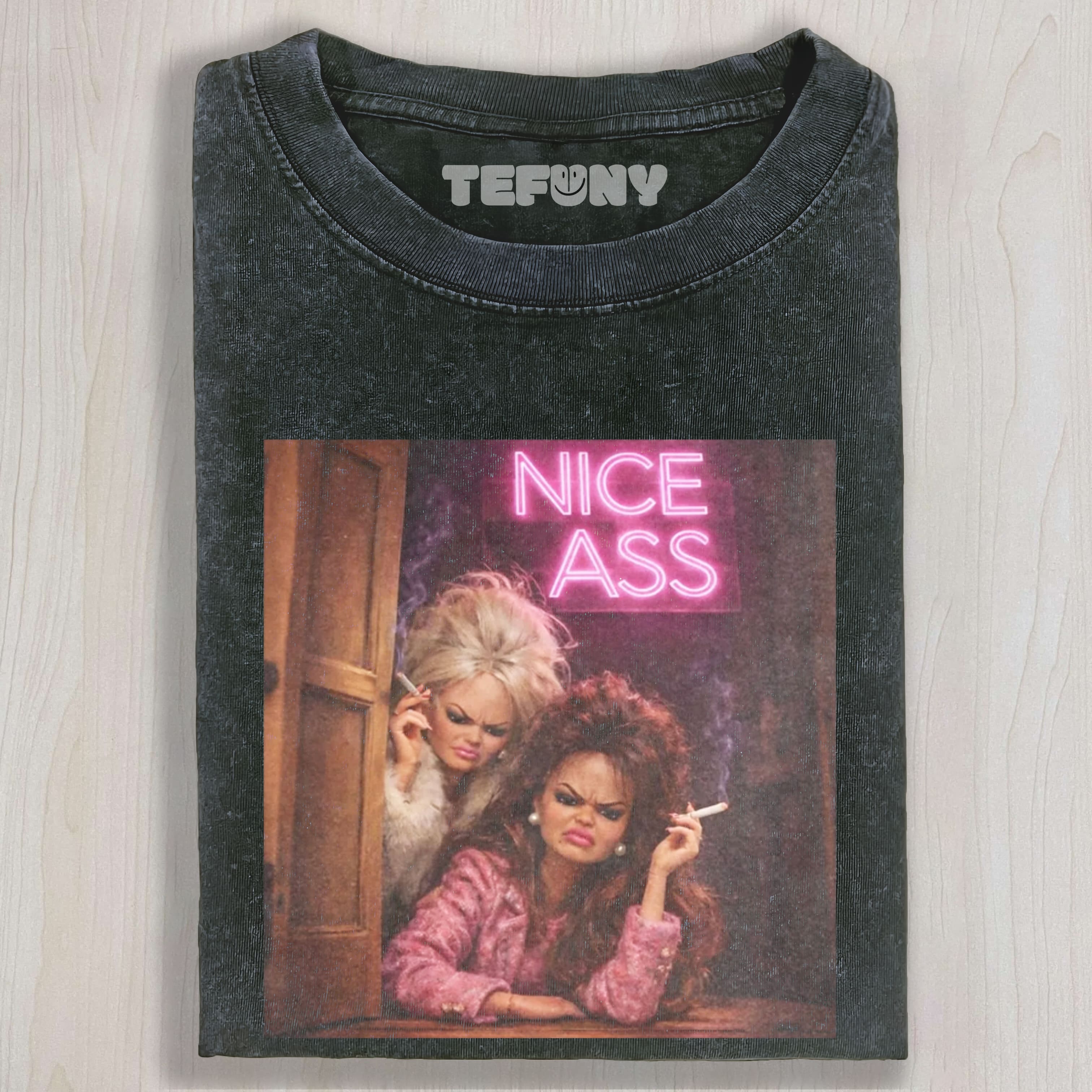 BLACK DOLL GIRL FACE MEME1 UNISEX TEE, TANK TOP, LAYERED LS, SWEATSHIRT & HOODIE