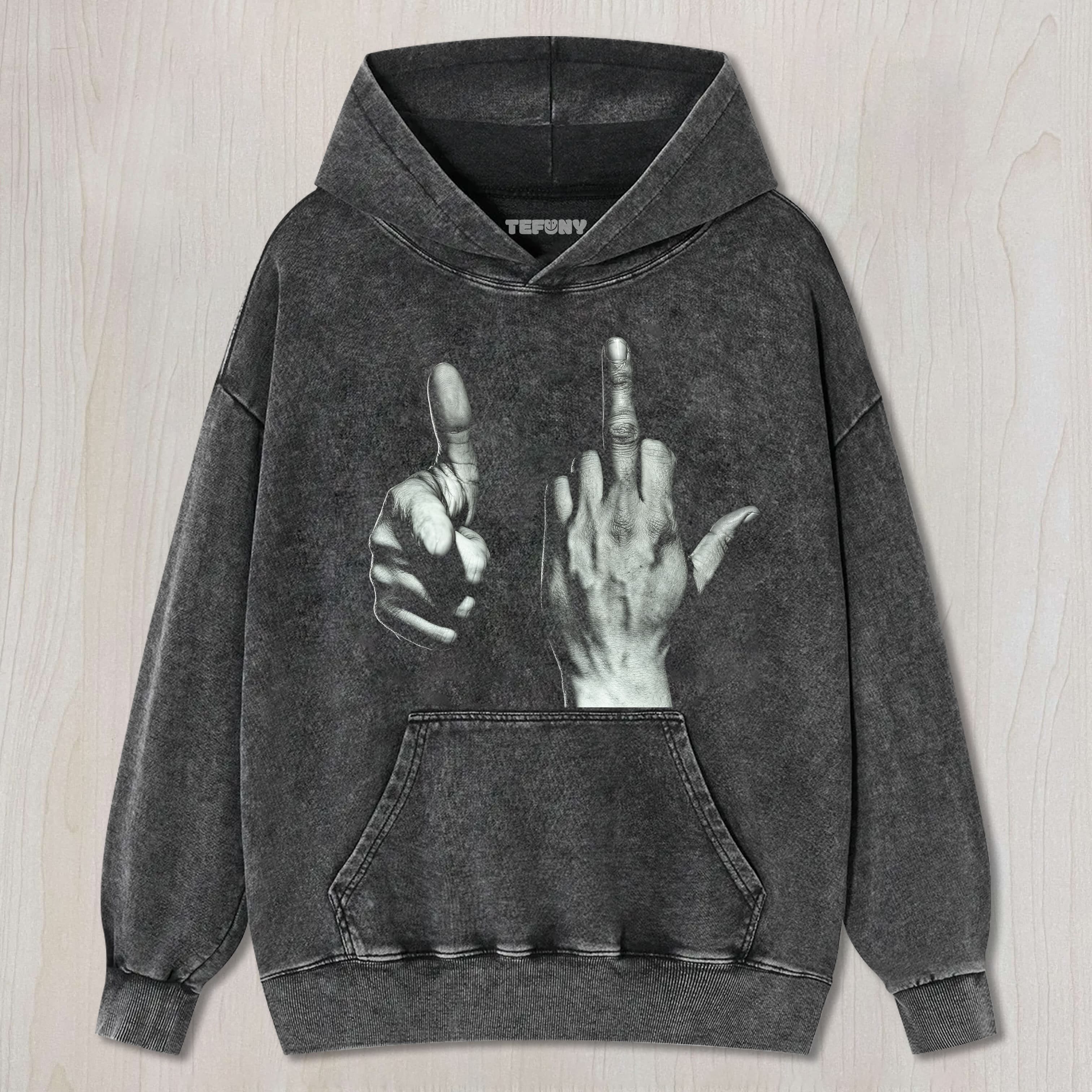 BLACK OVERSIZED ROCK UNISEX TEE, TANK TOP, LAYERED LS, SWEATSHIRT & HOODIE