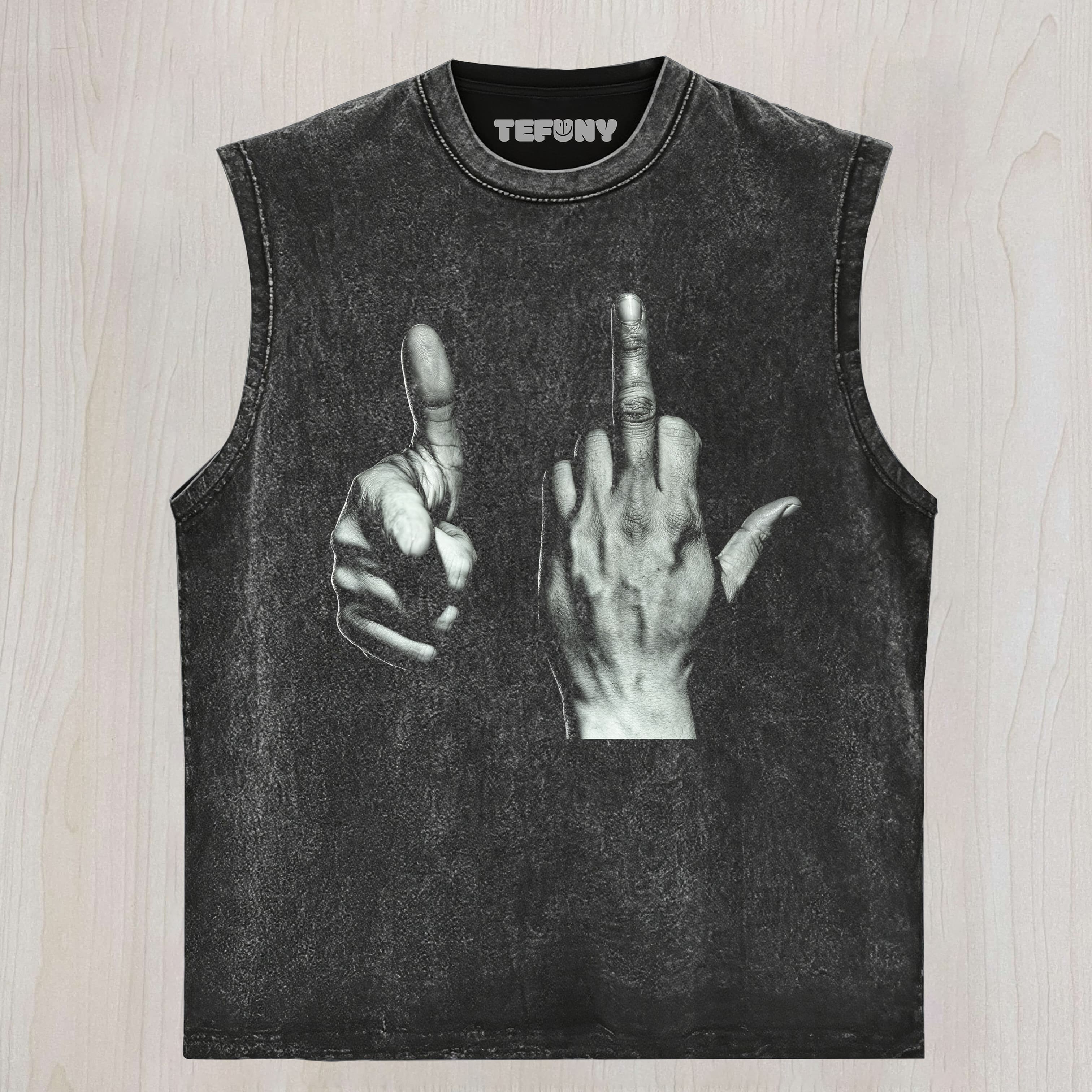 BLACK OVERSIZED ROCK UNISEX TEE, TANK TOP, LAYERED LS, SWEATSHIRT & HOODIE