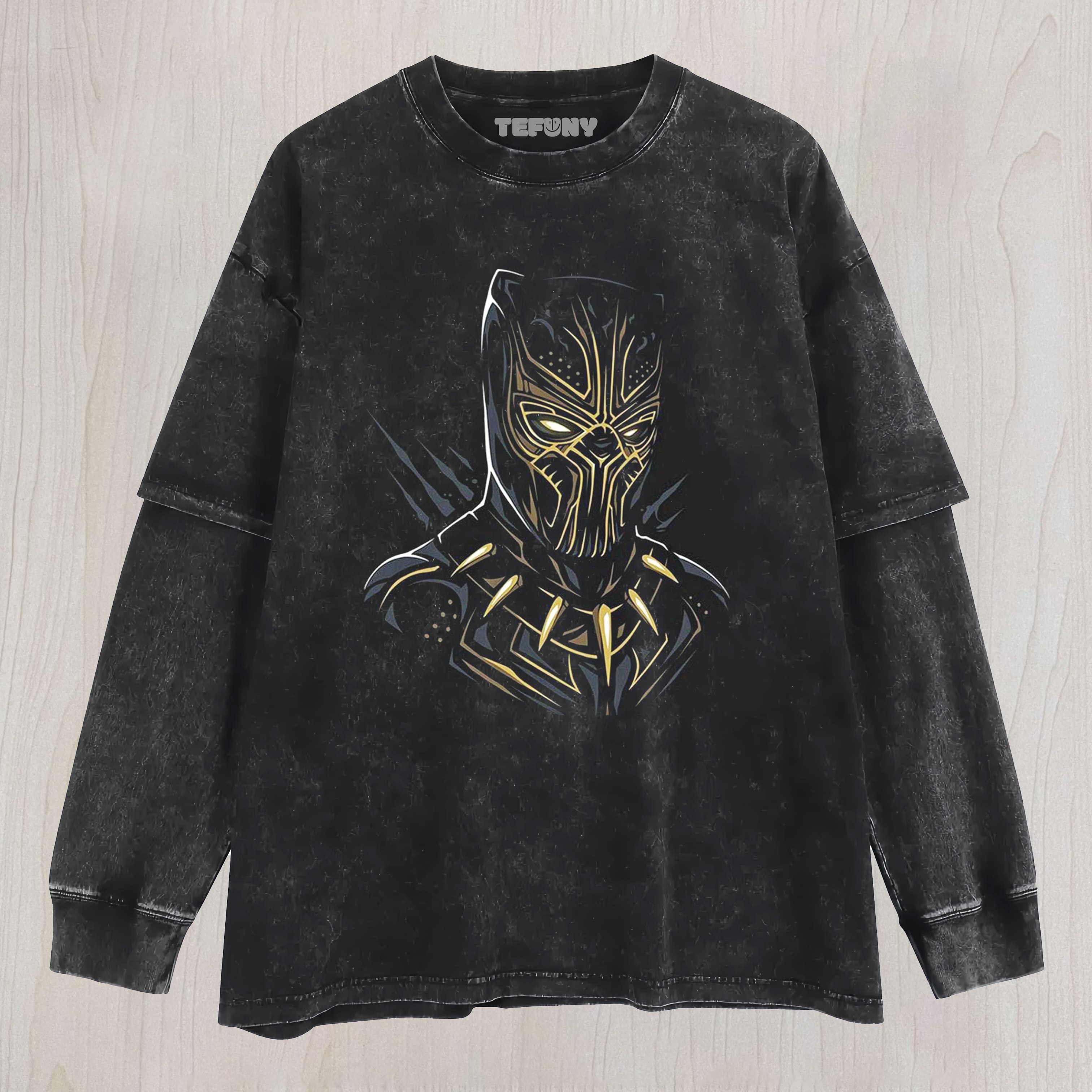 BLACK PANTHER7 UNISEX TEE, TANK TOP, LAYERED LS, SWEATSHIRT & HOODIE