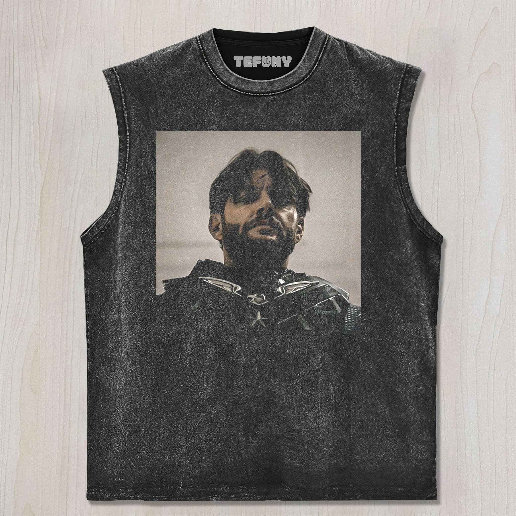 BLACK WHITE HERO PORTRAIT UNISEX TEE, TANK TOP, LAYERED LS, SWEATSHIRT & HOODIE