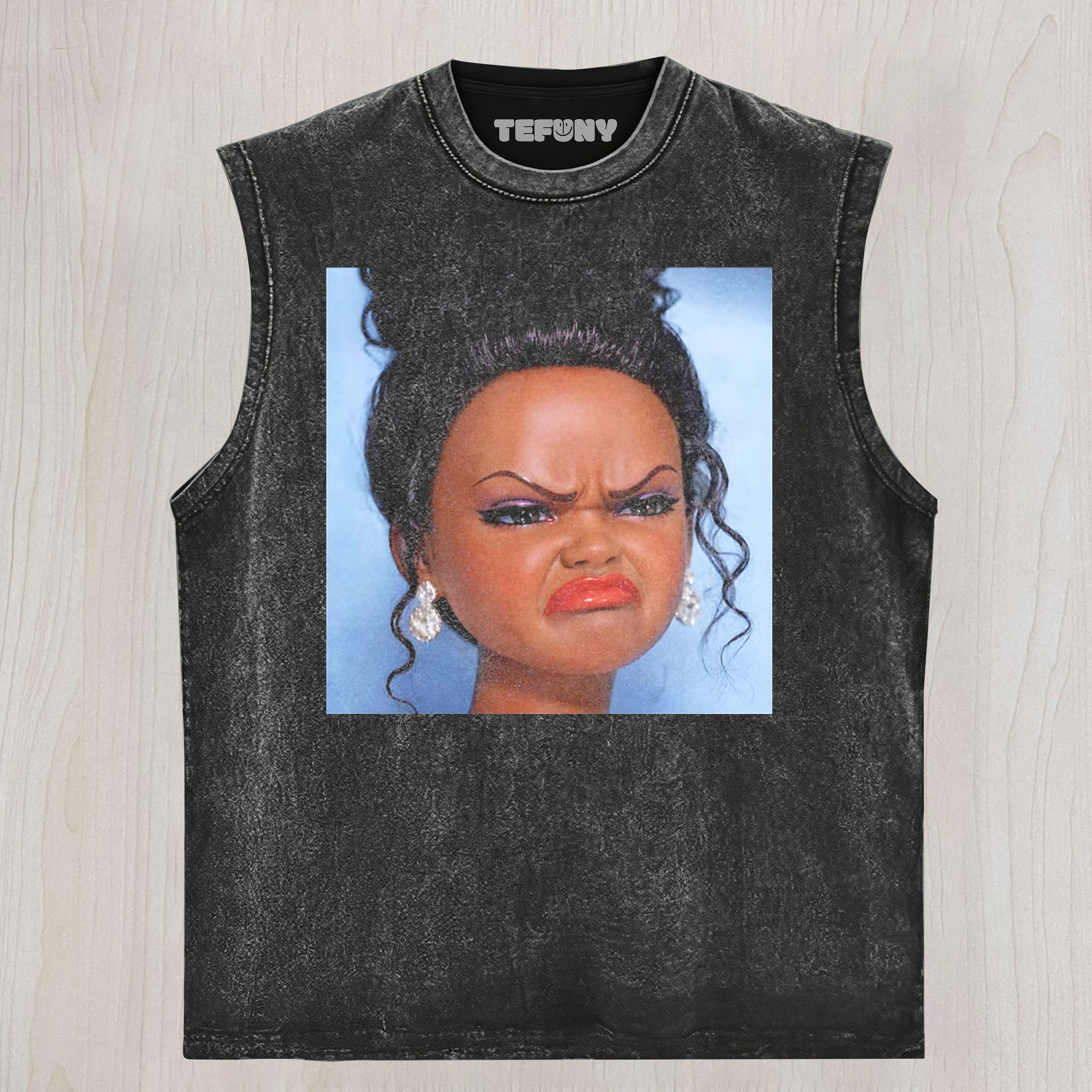 BLACK GIRL DOLL GIRLDISGUSTED MEME UNISEX TEE, TANK TOP, LAYERED LS, SWEATSHIRT & HOODIE