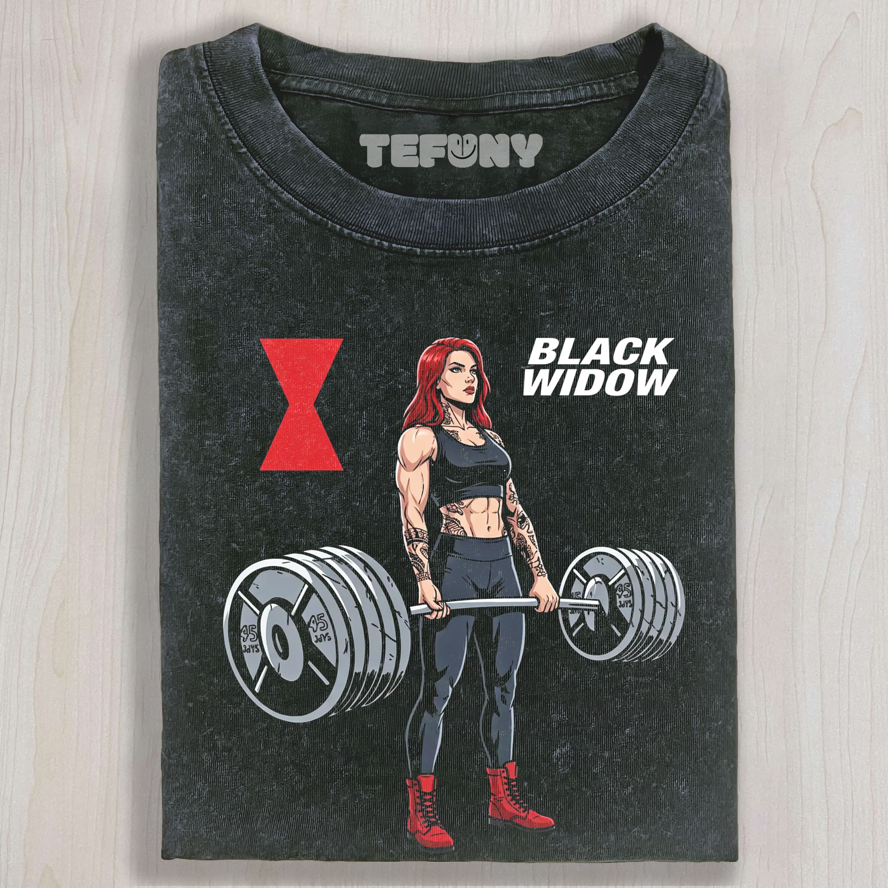 BLACK WIDOW GYM(MV) TEE & SWEAT & HOOD