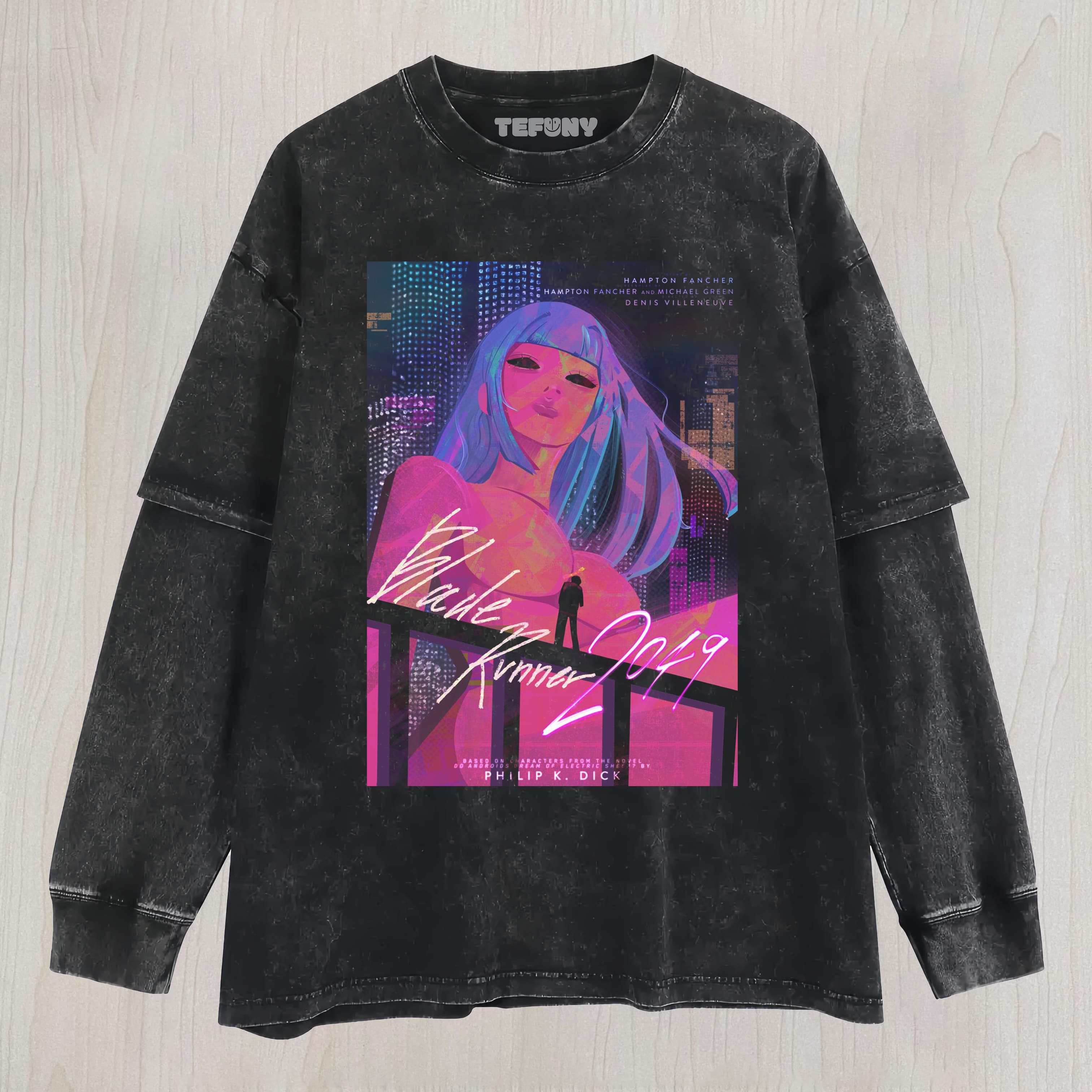 BLADE RUNNER 2049 1 UNISEX TEE, TANK TOP, LAYERED LS, SWEATSHIRT & HOODIE