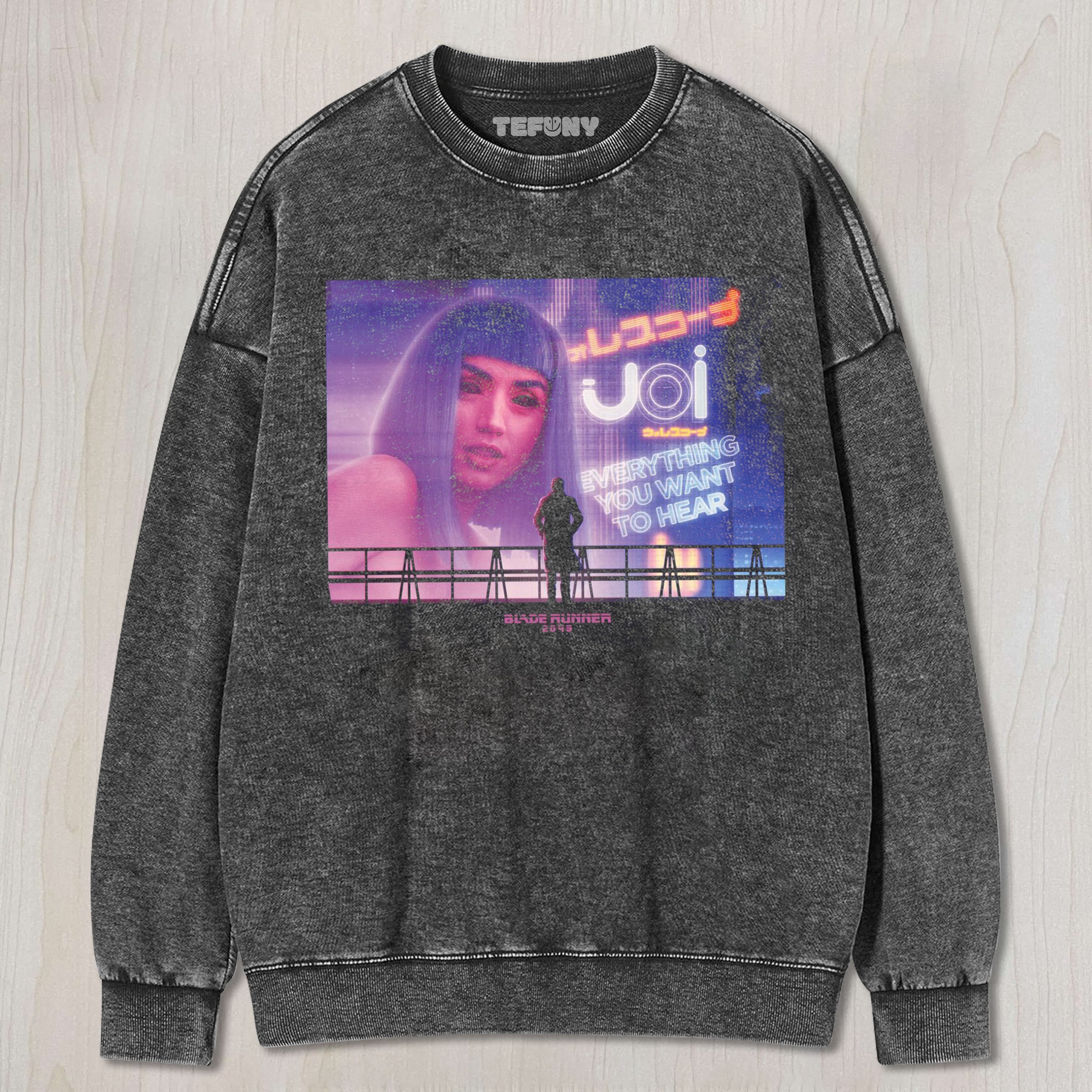 BLADE RUNNER 2049 2 UNISEX TEE, TANK TOP, LAYERED LS, SWEATSHIRT & HOODIE